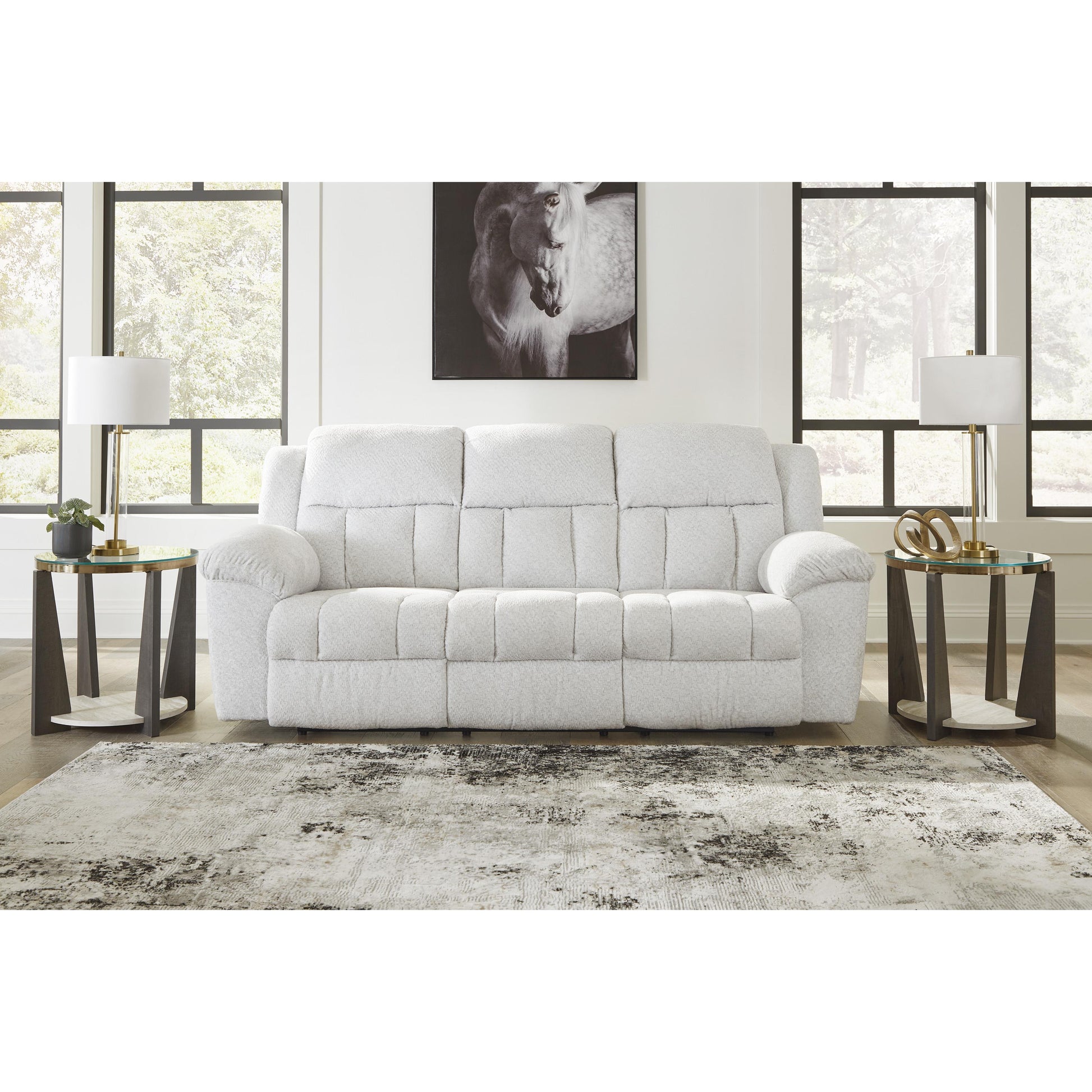 Signature Design by Ashley Frohn Reclining Fabric Sofa 3740588 IMAGE 6