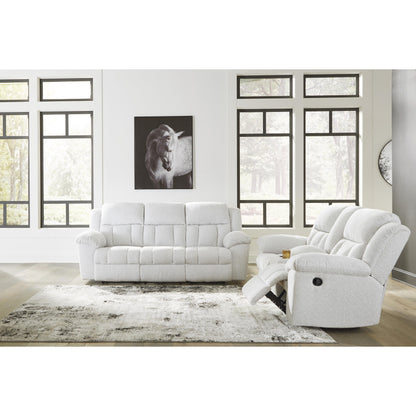 Signature Design by Ashley Frohn Reclining Fabric Sofa 3740588 IMAGE 8