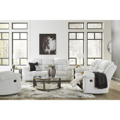 Signature Design by Ashley Frohn Reclining Fabric Loveseat with Console 3740594 IMAGE 14