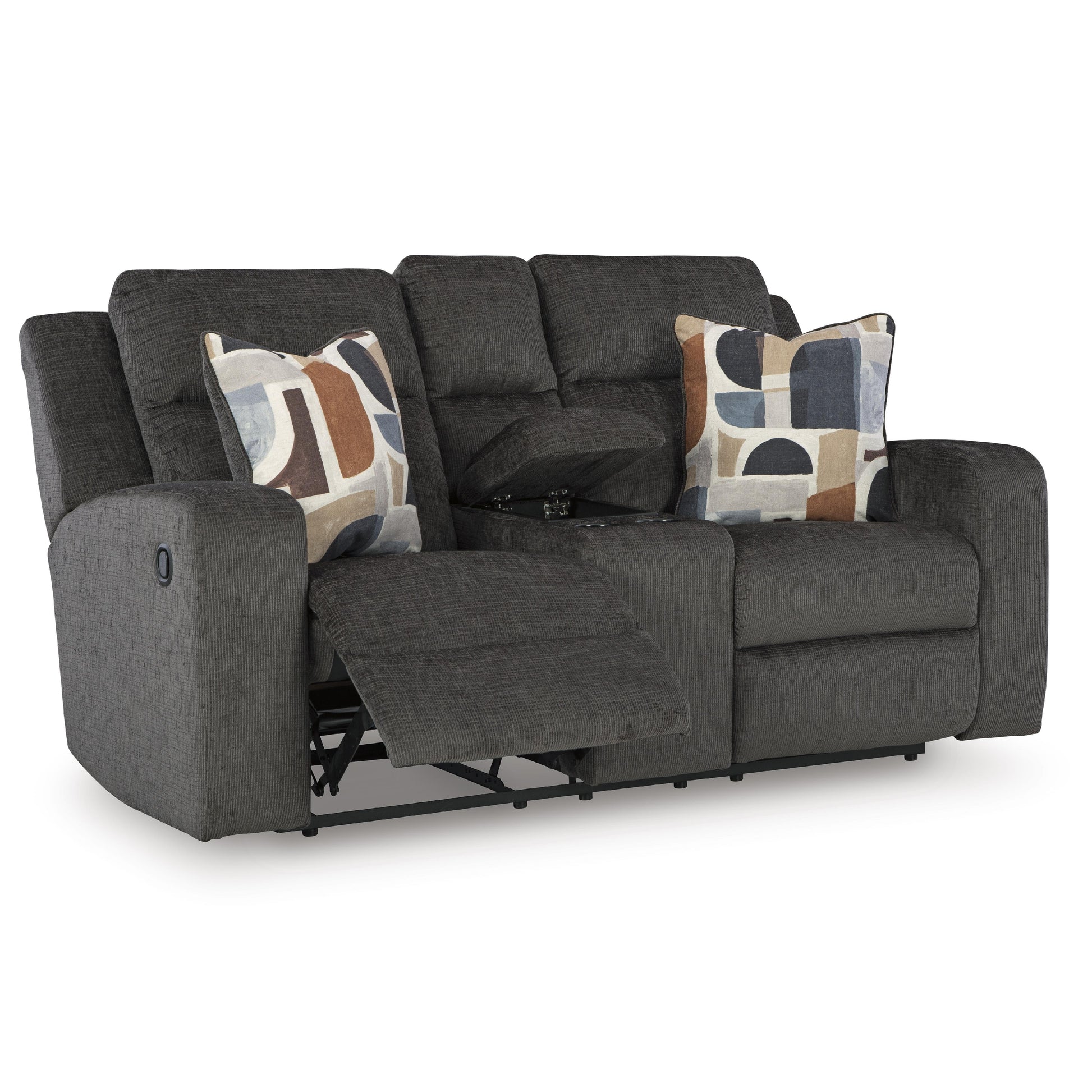 Signature Design by Ashley Kanlow Reclining Loveseat with Console 3860794 IMAGE 1