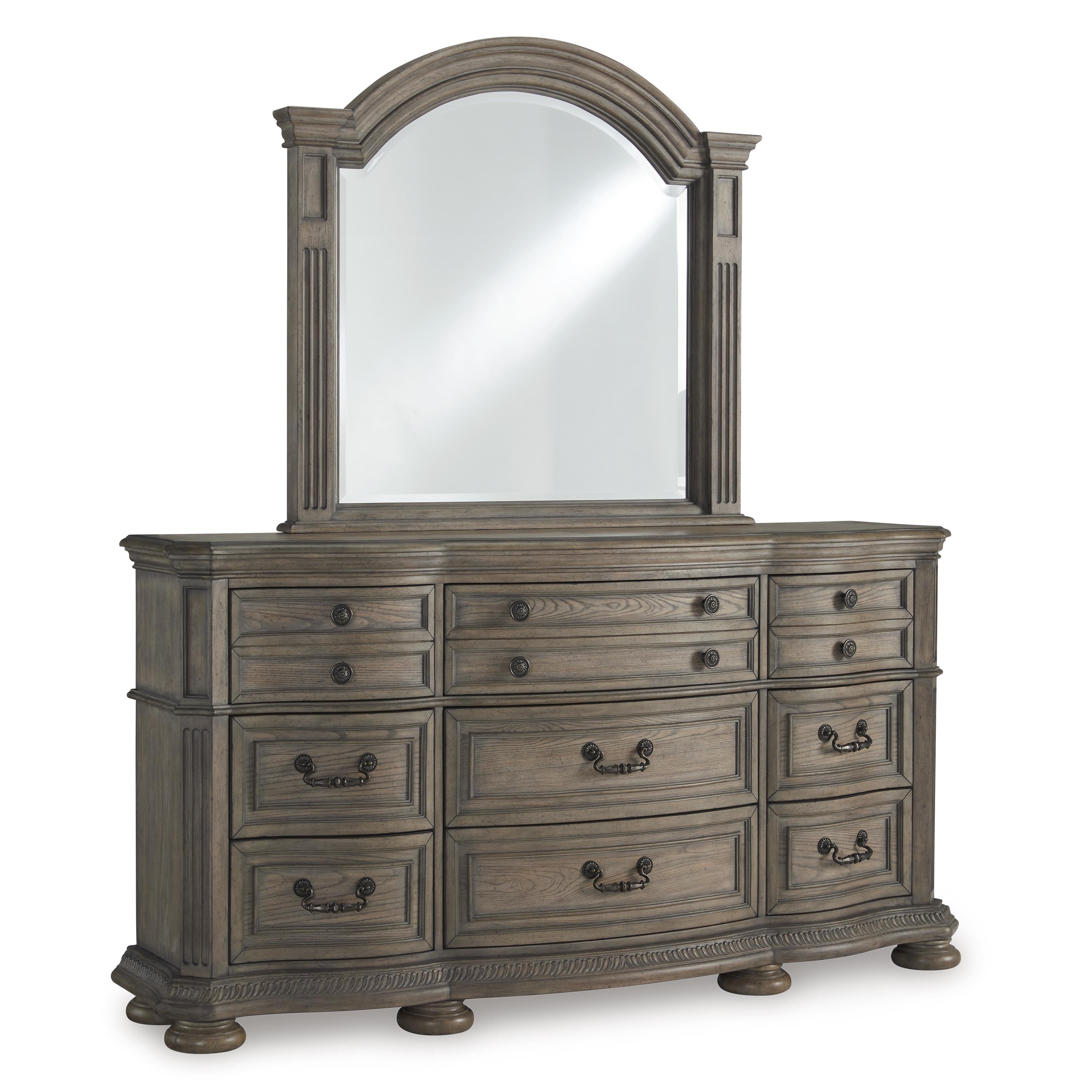 Signature Design by Ashley Ardenfield Dresser with Mirror B944-31/B944-36 IMAGE 1