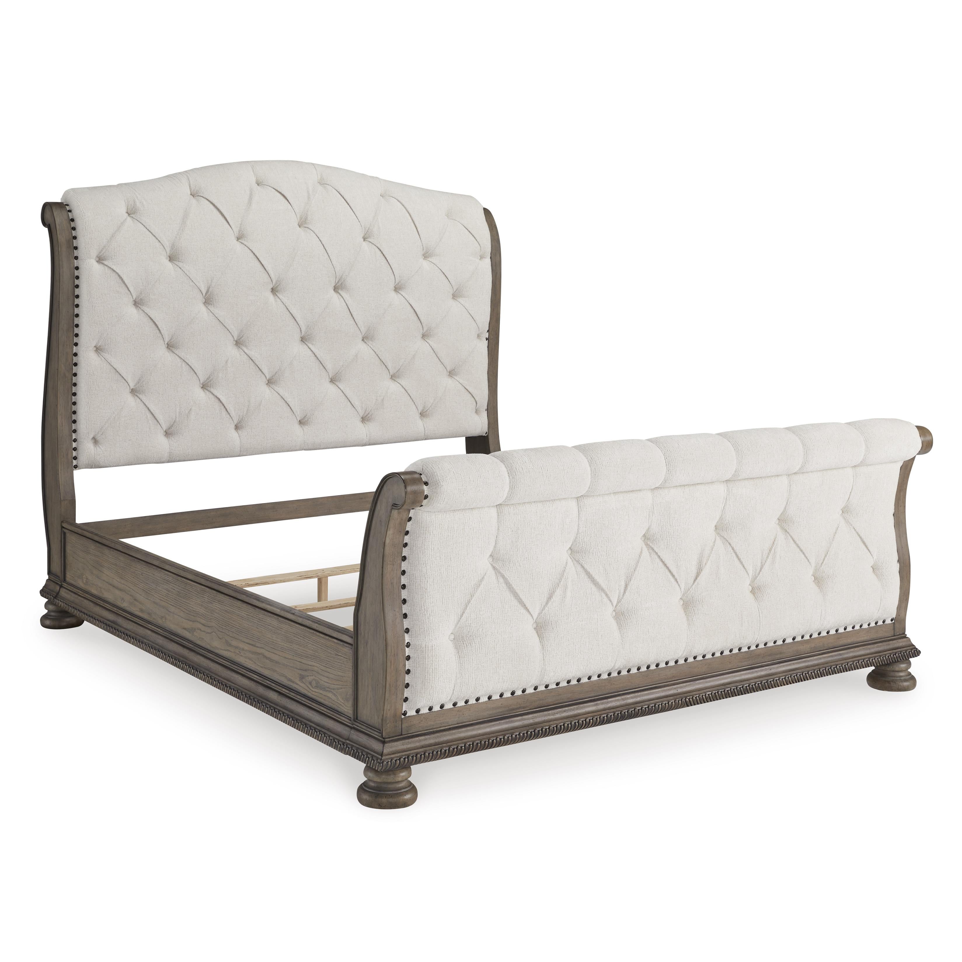 Signature Design by Ashley Ardenfield Bed Upholstered Sleigh Bed B944-58/B944-56/B944-97 IMAGE 4