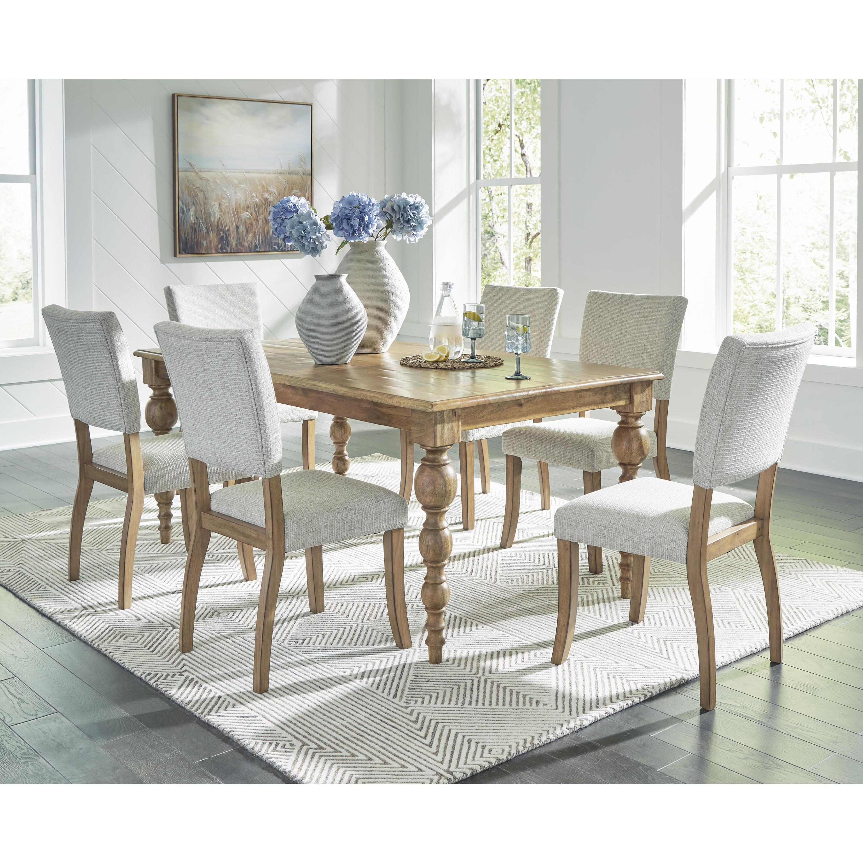 Signature Design by Ashley Rybergston Dining Table D601-25 IMAGE 13