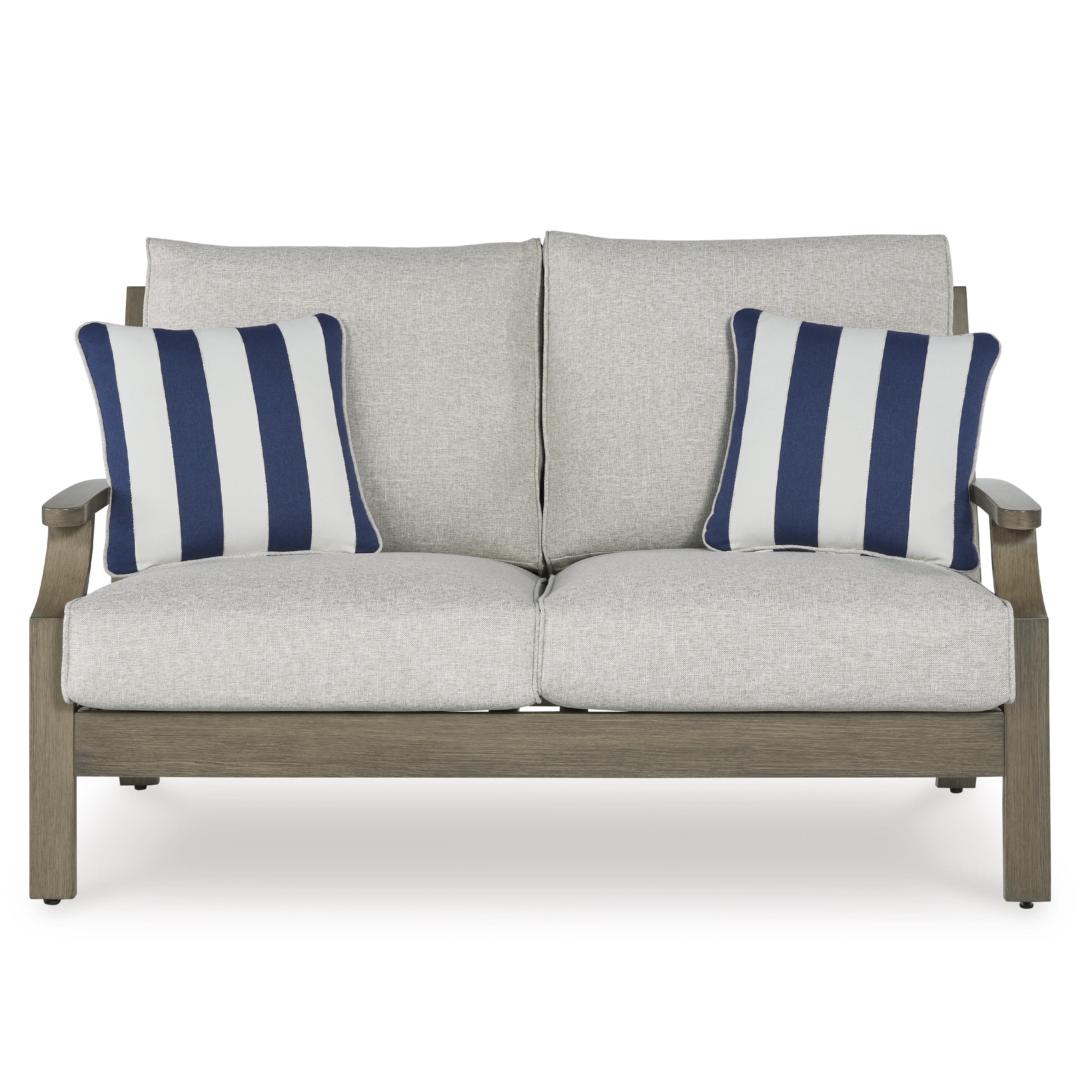 Signature Design by Ashley Outdoor Seating Loveseats P701-835 IMAGE 2