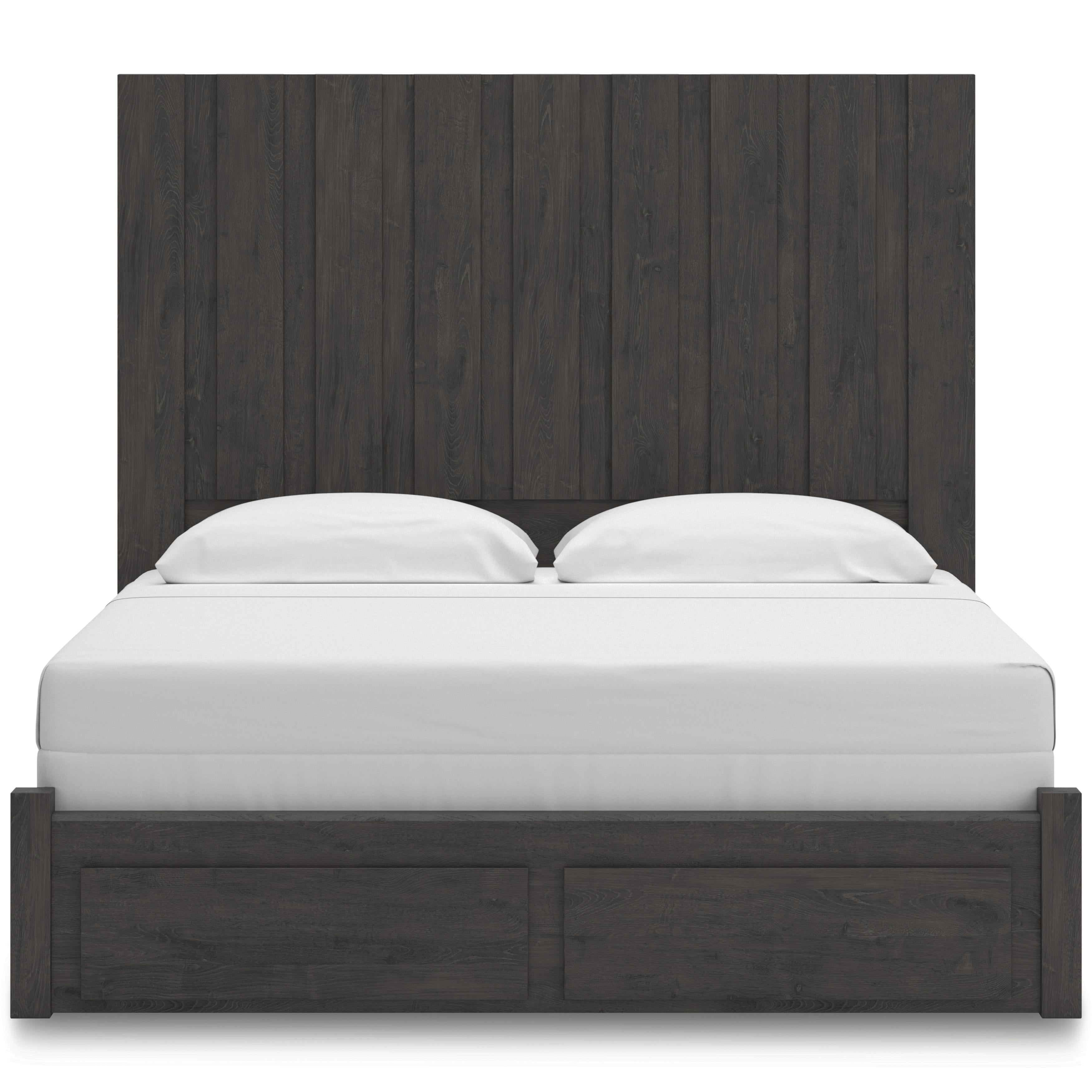 Signature Design by Ashley Fraluna King Panel Bed with Storage PCB3370-58/PCB3370-61/PCB3370-56S/PCB3370-97 IMAGE 2