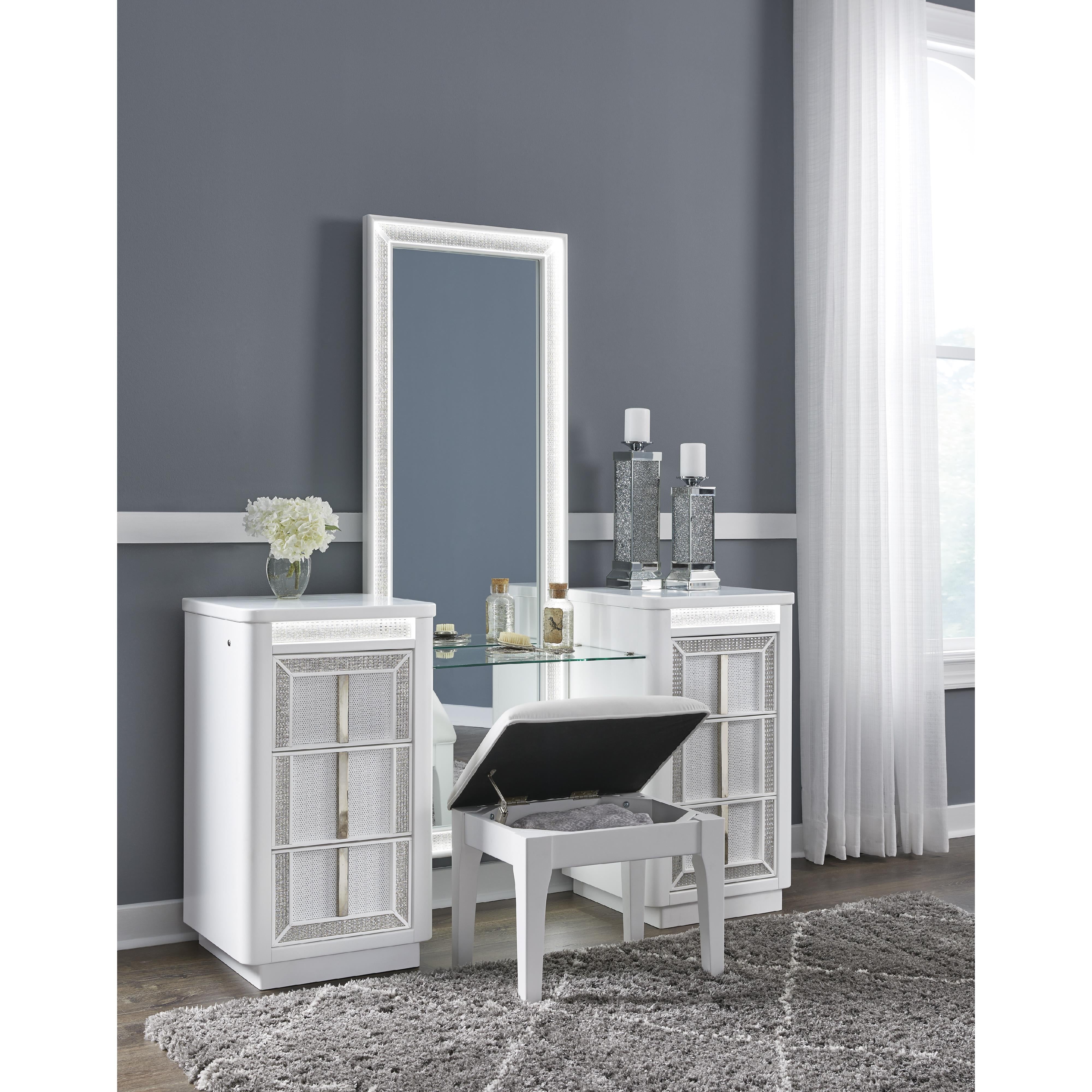 Signature Design by Ashley Chalanna Vanity Seating B822-01 IMAGE 8