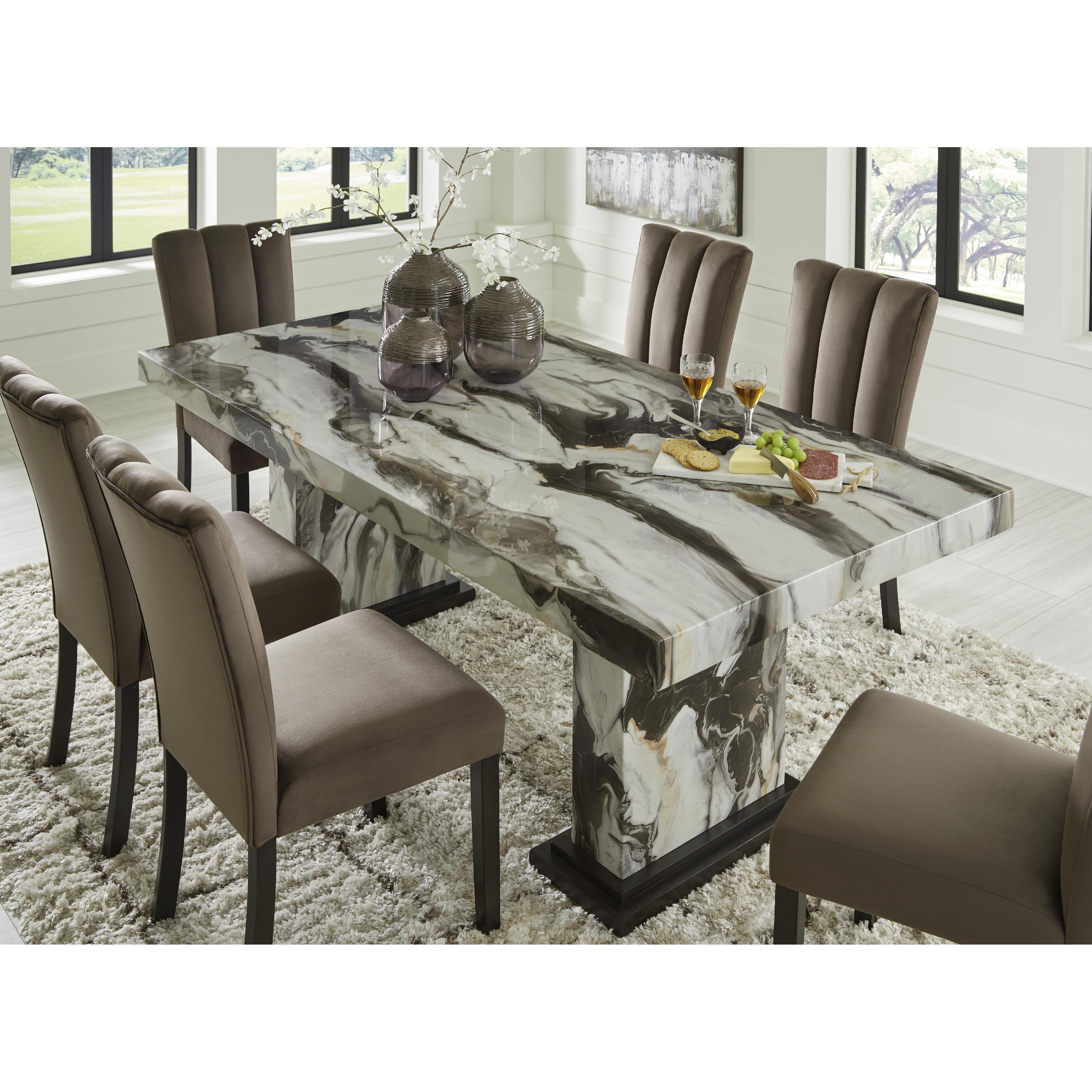 Signature Design by Ashley Jeshina Dining Table PCD581-26T/PCD581-26B IMAGE 5