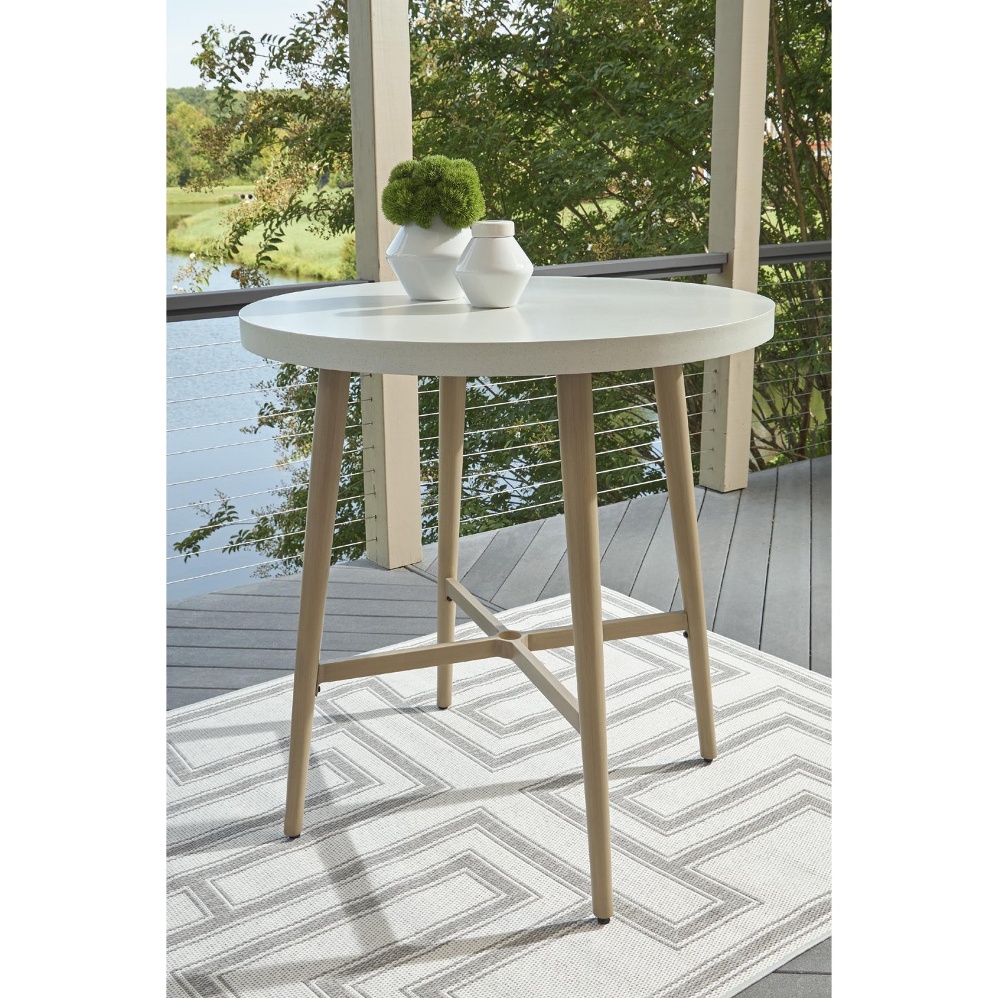 Signature Design by Ashley Outdoor Tables Dining Tables P798-613 IMAGE 4