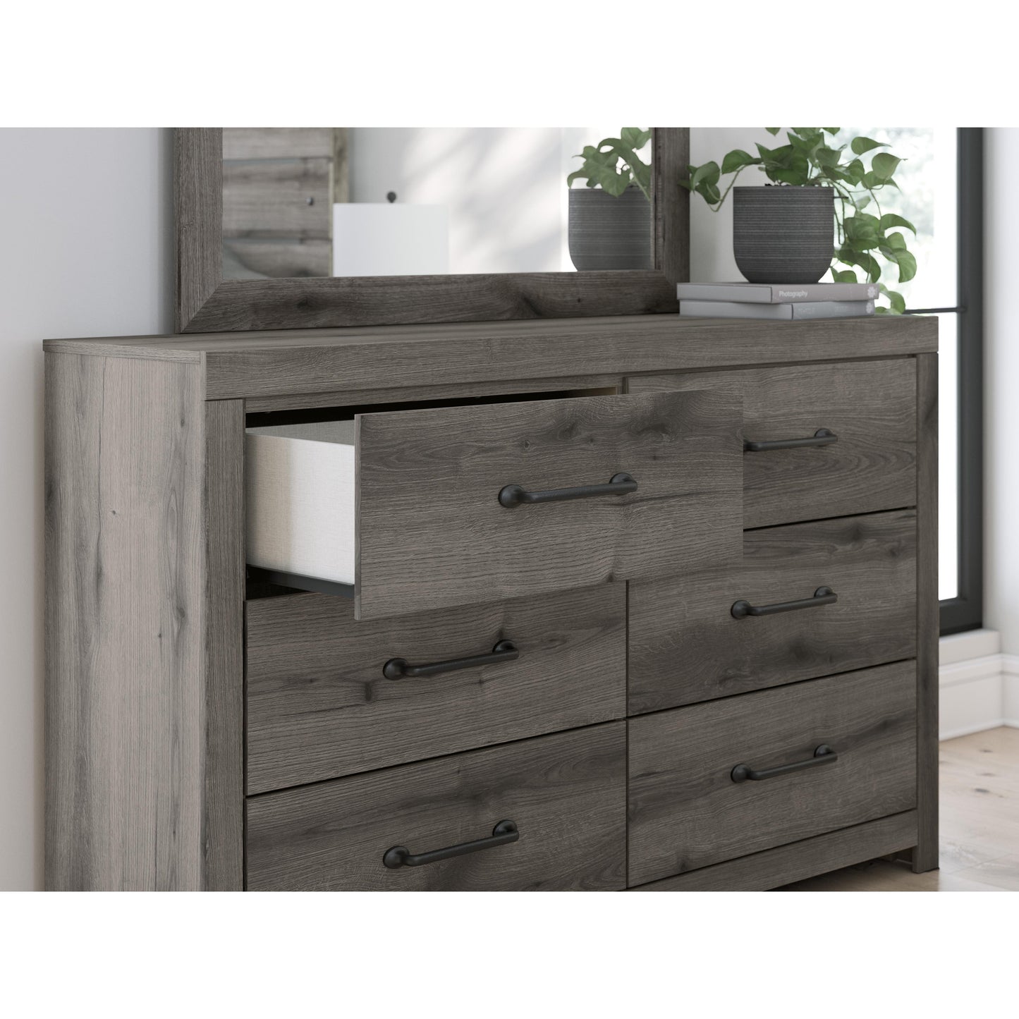 Signature Design by Ashley Graystorm 6-Drawer Dresser with Mirror PCB2405-31/PCB2405-36 IMAGE 7