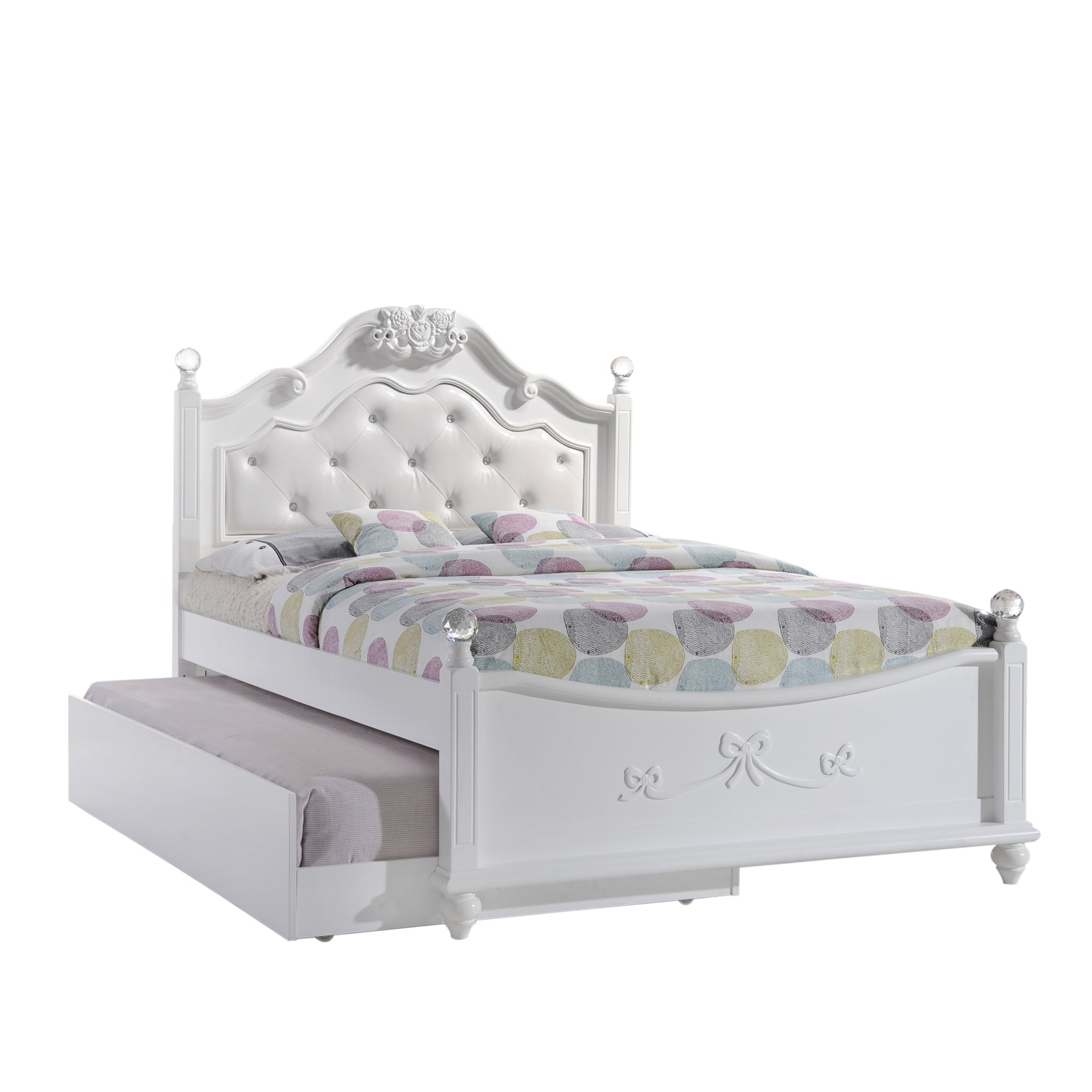 Alana Full Platform Bed W/ Storage Trundle