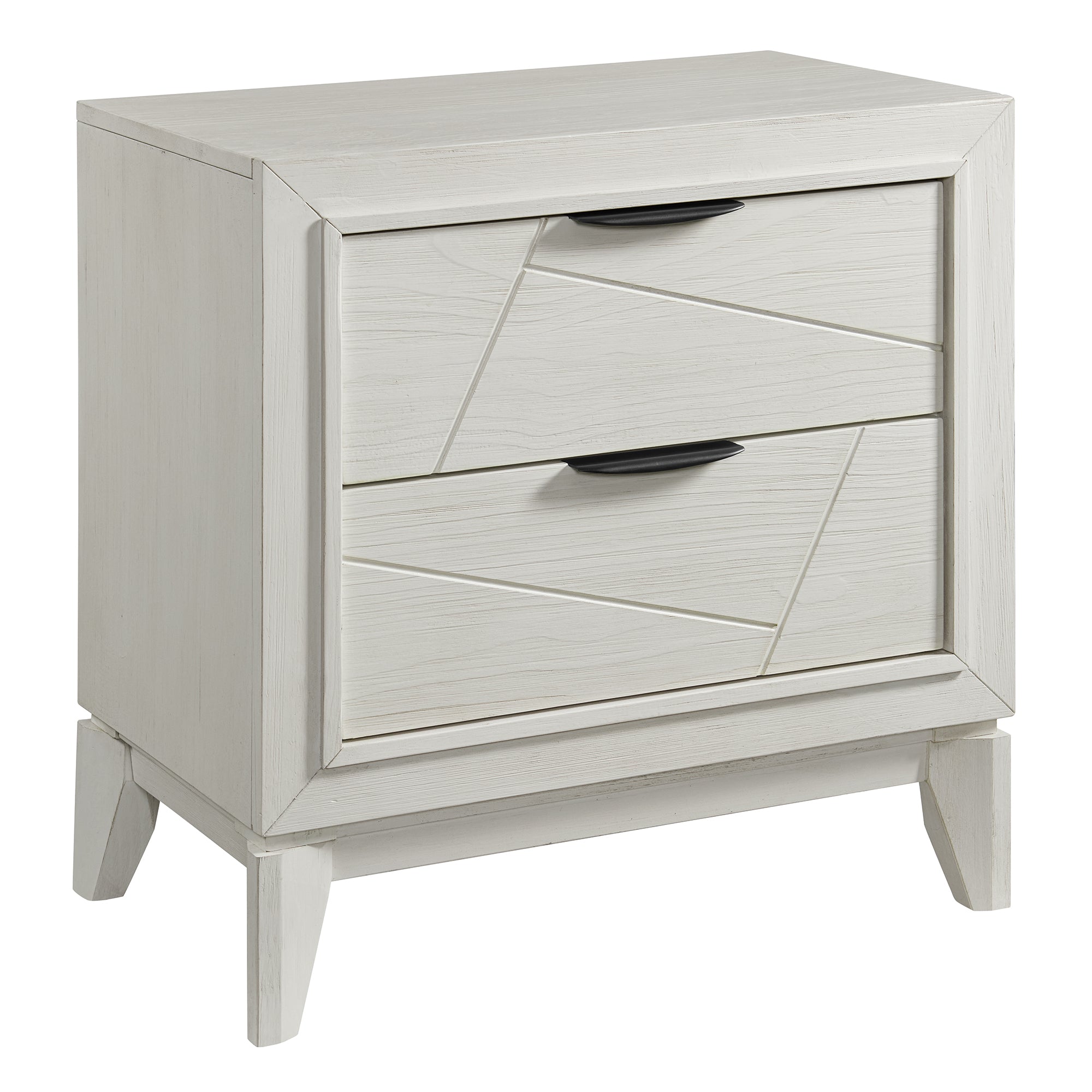 Artis Nightstand w/ USB in White