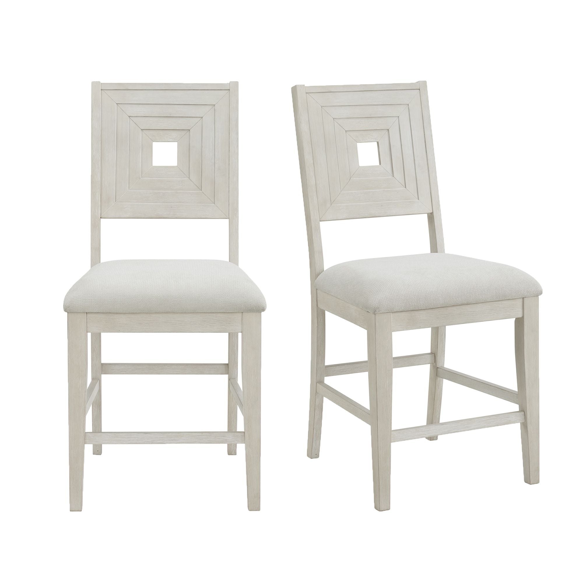 Avalanche Counter Side Chair in Antique White (2 Per Carton)