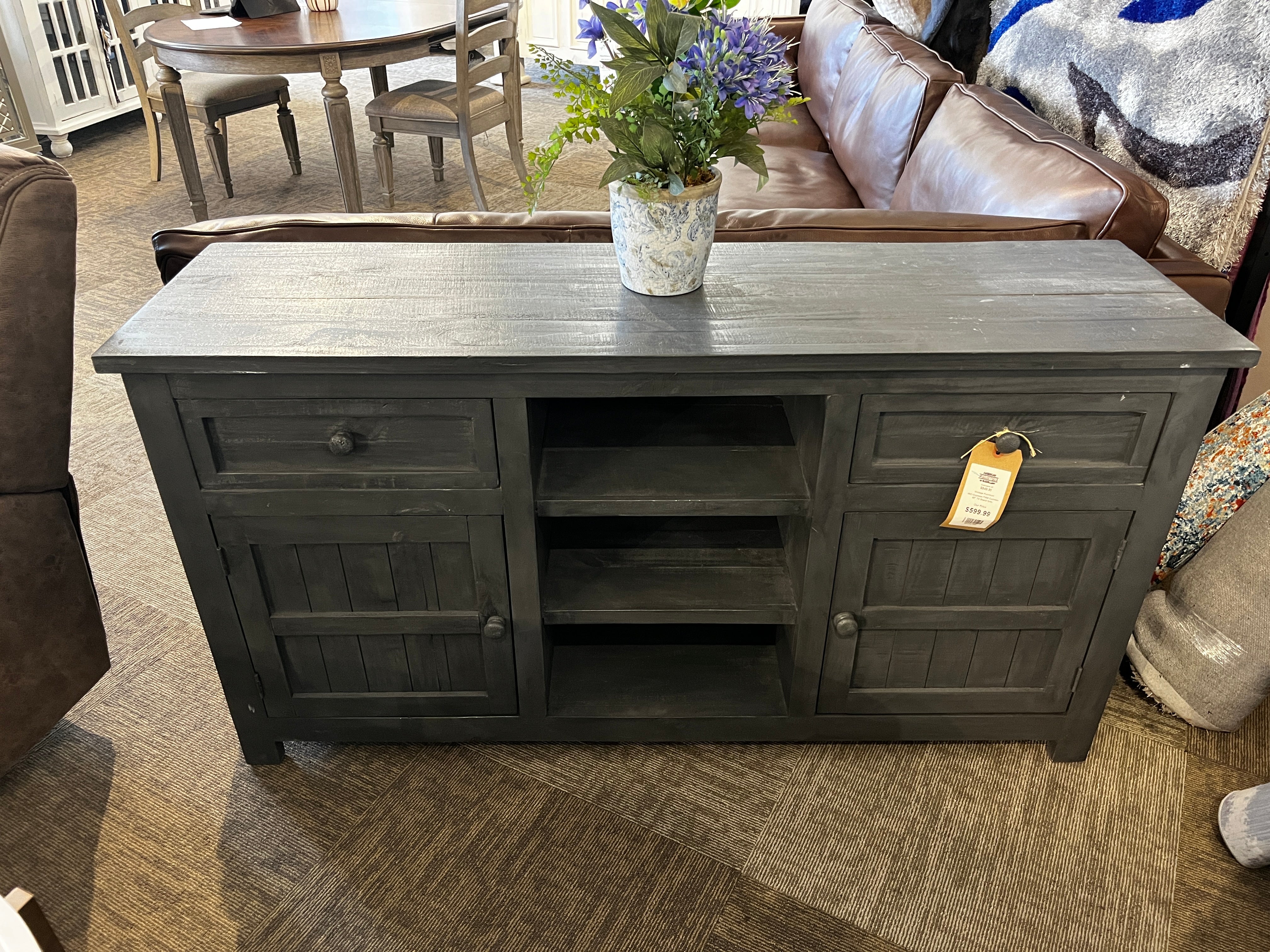 Cypress TV Stand 60"Gray