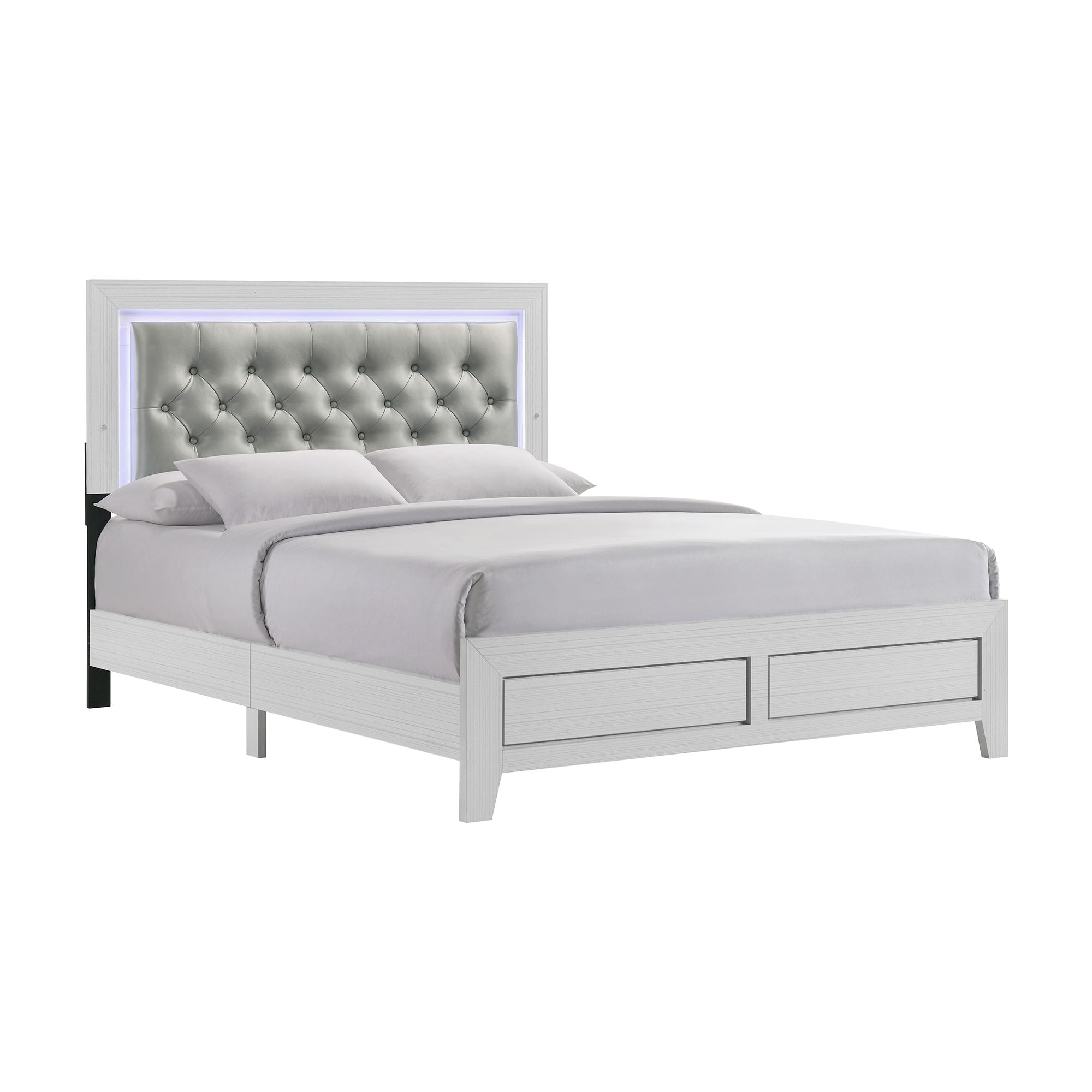 Belinda Queen Bed in White