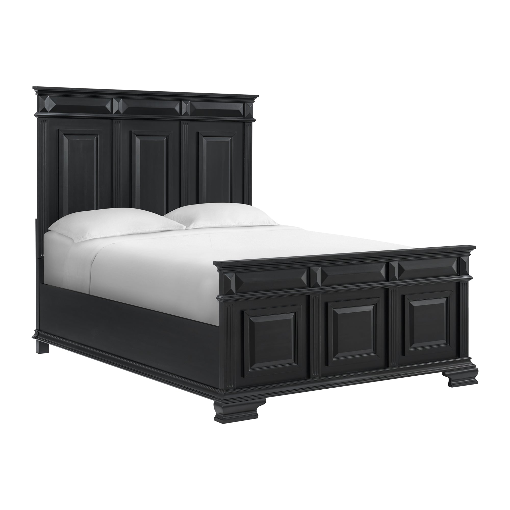 Bridgestone Queen Panel Bed in Black