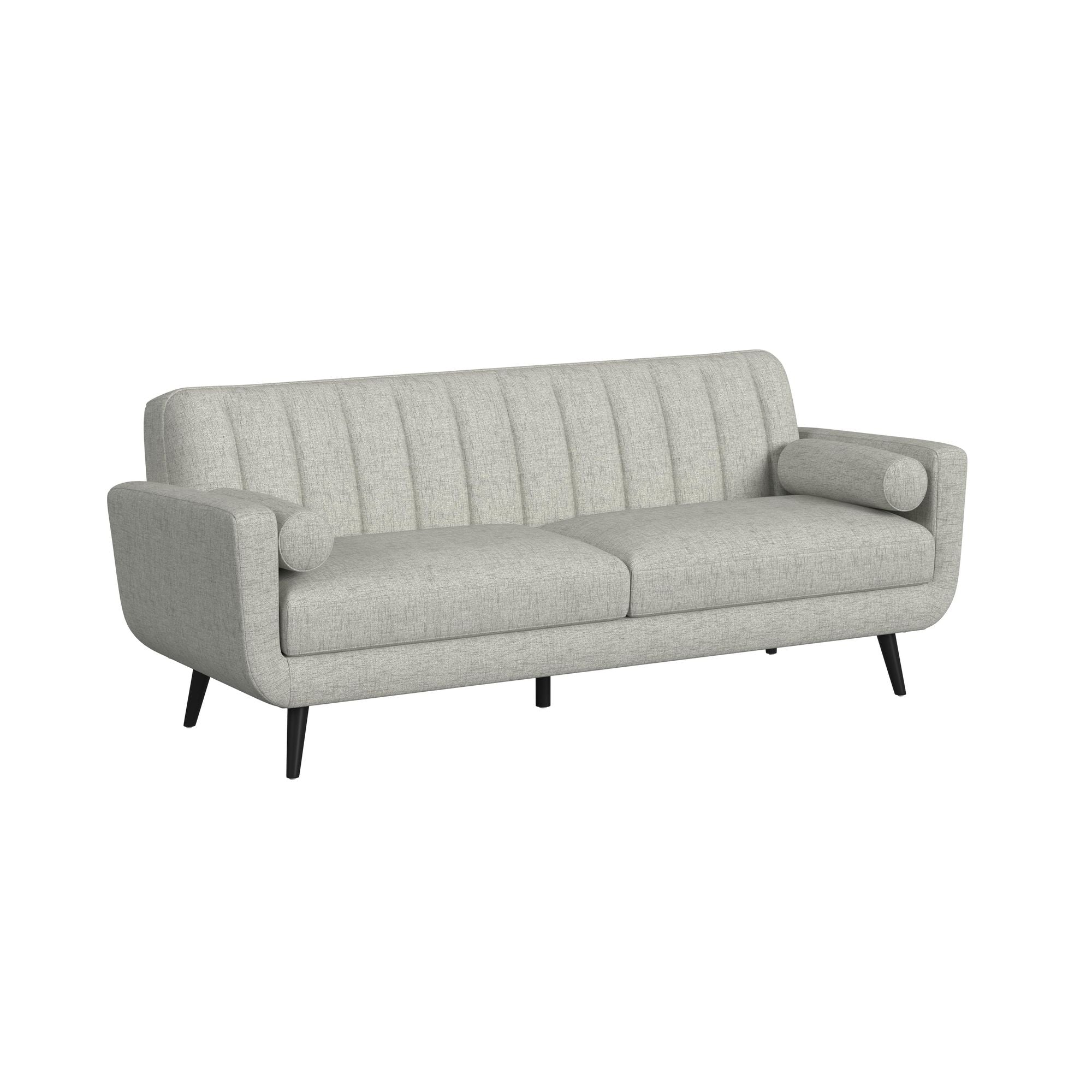 Horizon Sofa with 2 Pillows in Palmer Smoke