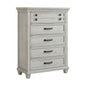 McCoy 5-Drawer Chest in Antique White