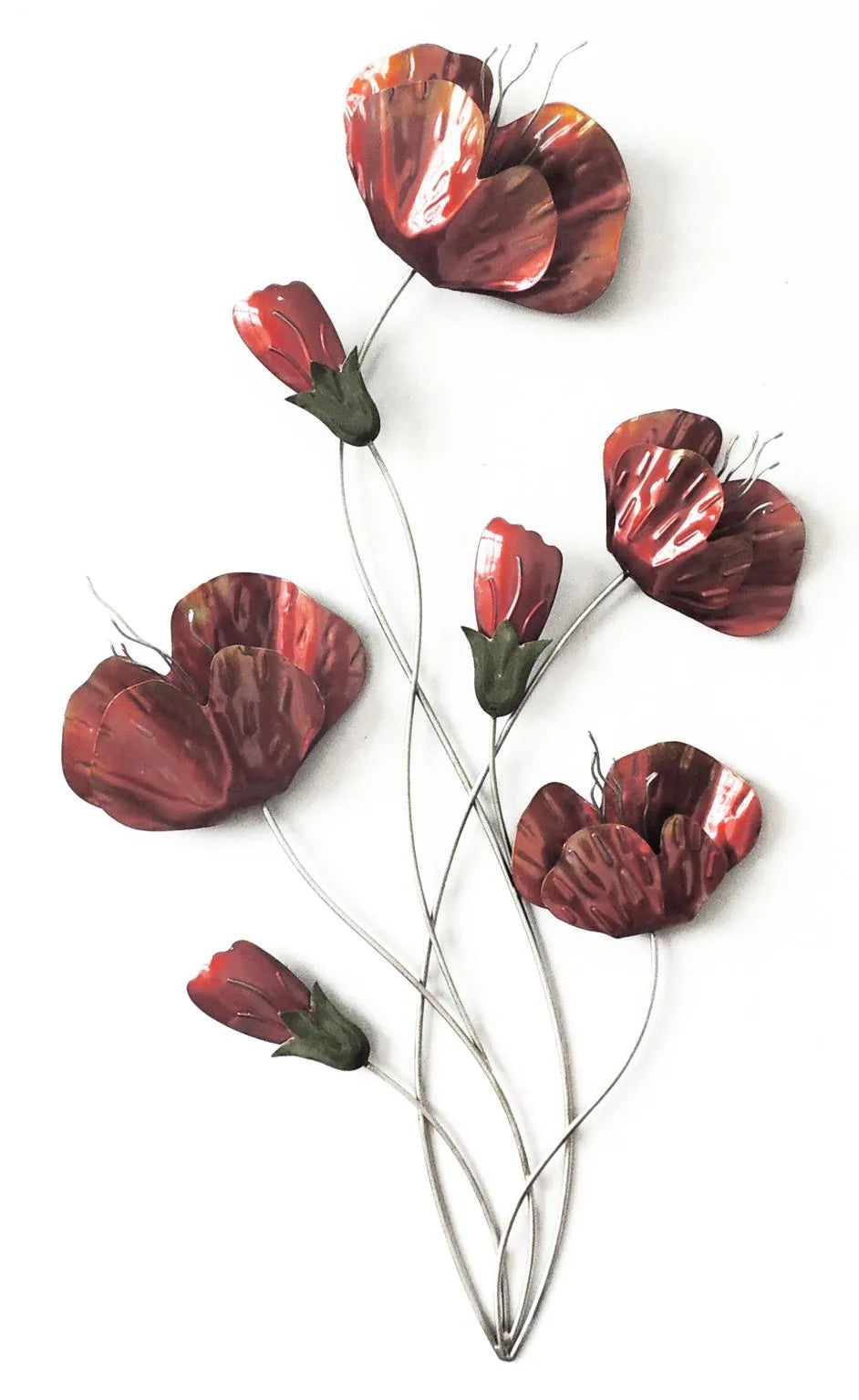 SH1842 Metal Wall Flowers   37x38