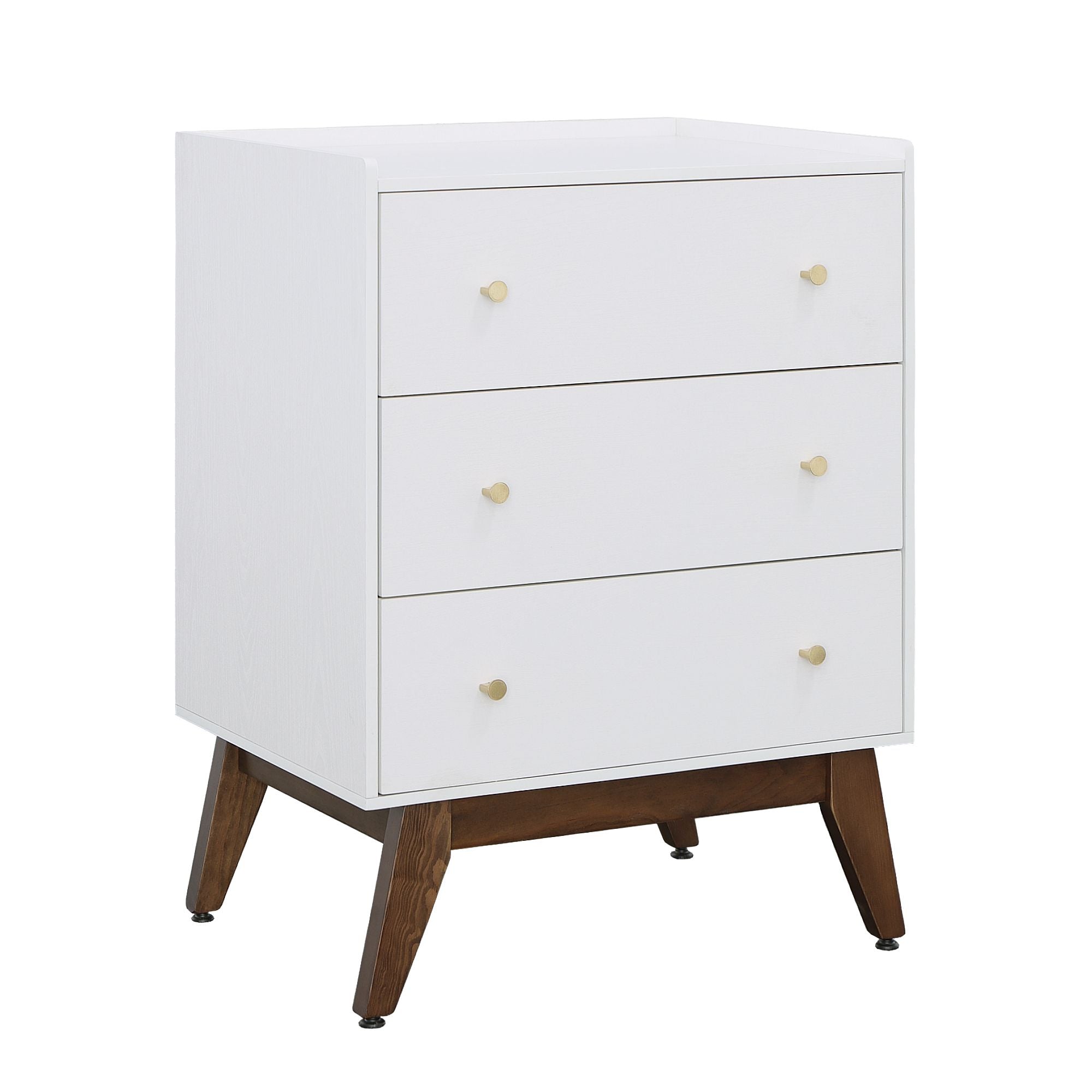 Sade 3 Drawer Chest in White