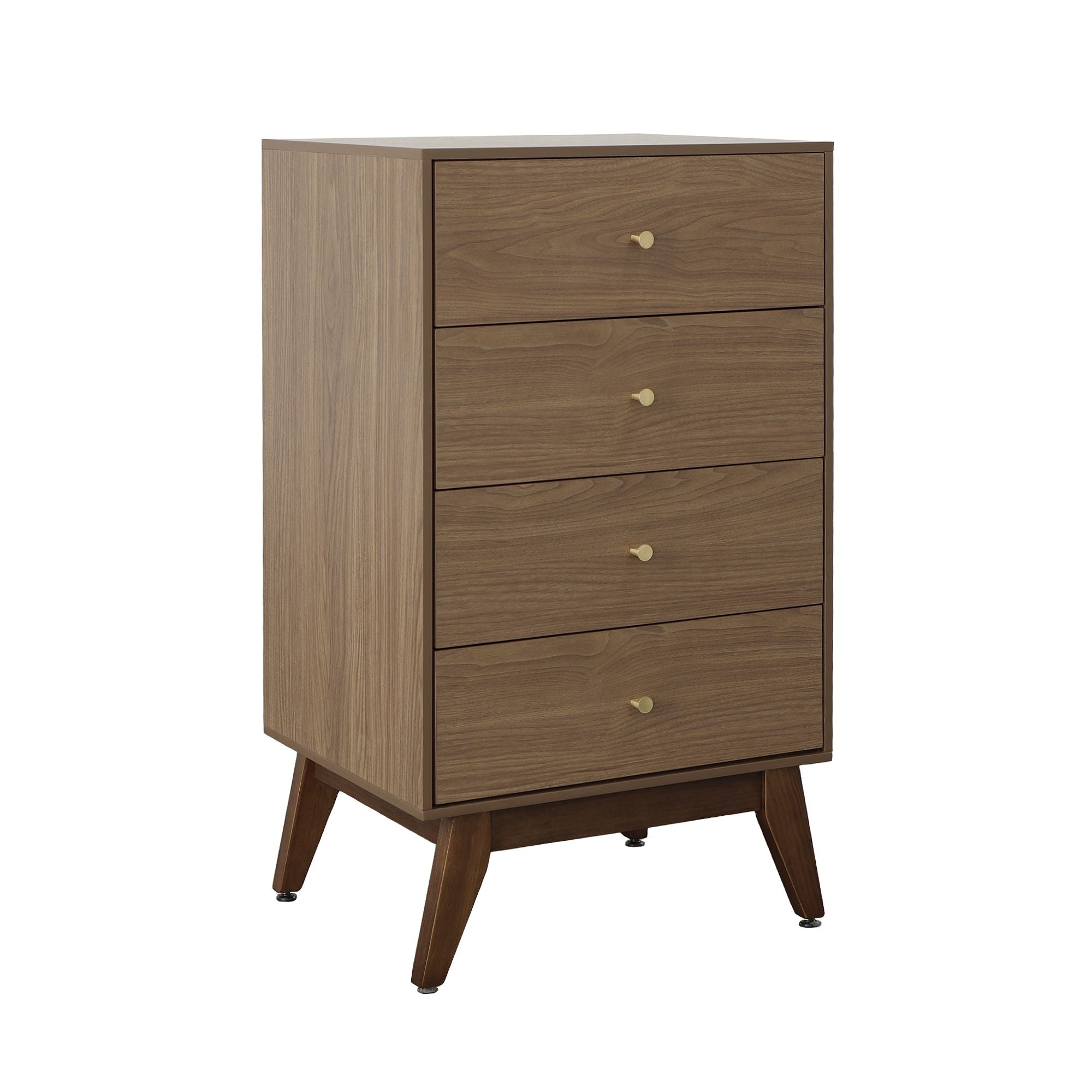 Sade 4 Drawer Chest in Walnut