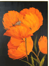 TT1059B-Orange Poppies   32x47