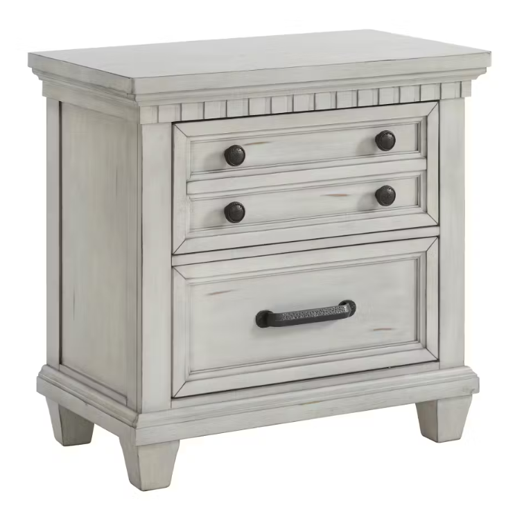 McCoy Antique White Nightstand B-10530-7-NS