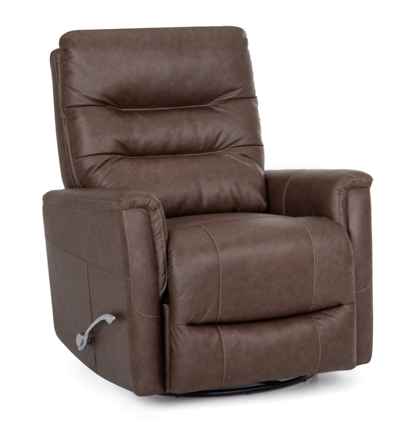 Leo Swivel Glider Recliner in Jester Taupe 4836/85/99/3088/16