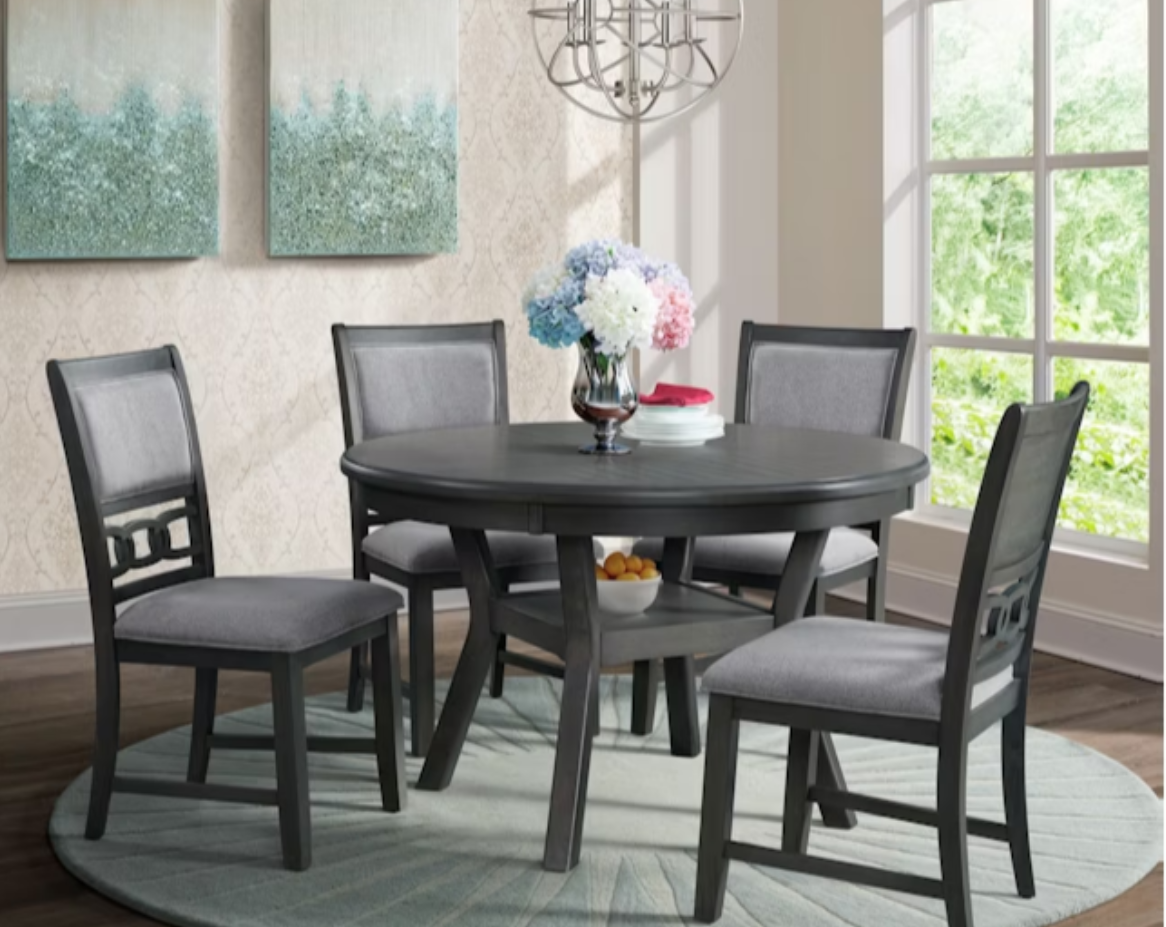 Amherst Regular Height Table W/4 Chairs DAH300DT(1) DAH300SC(4)