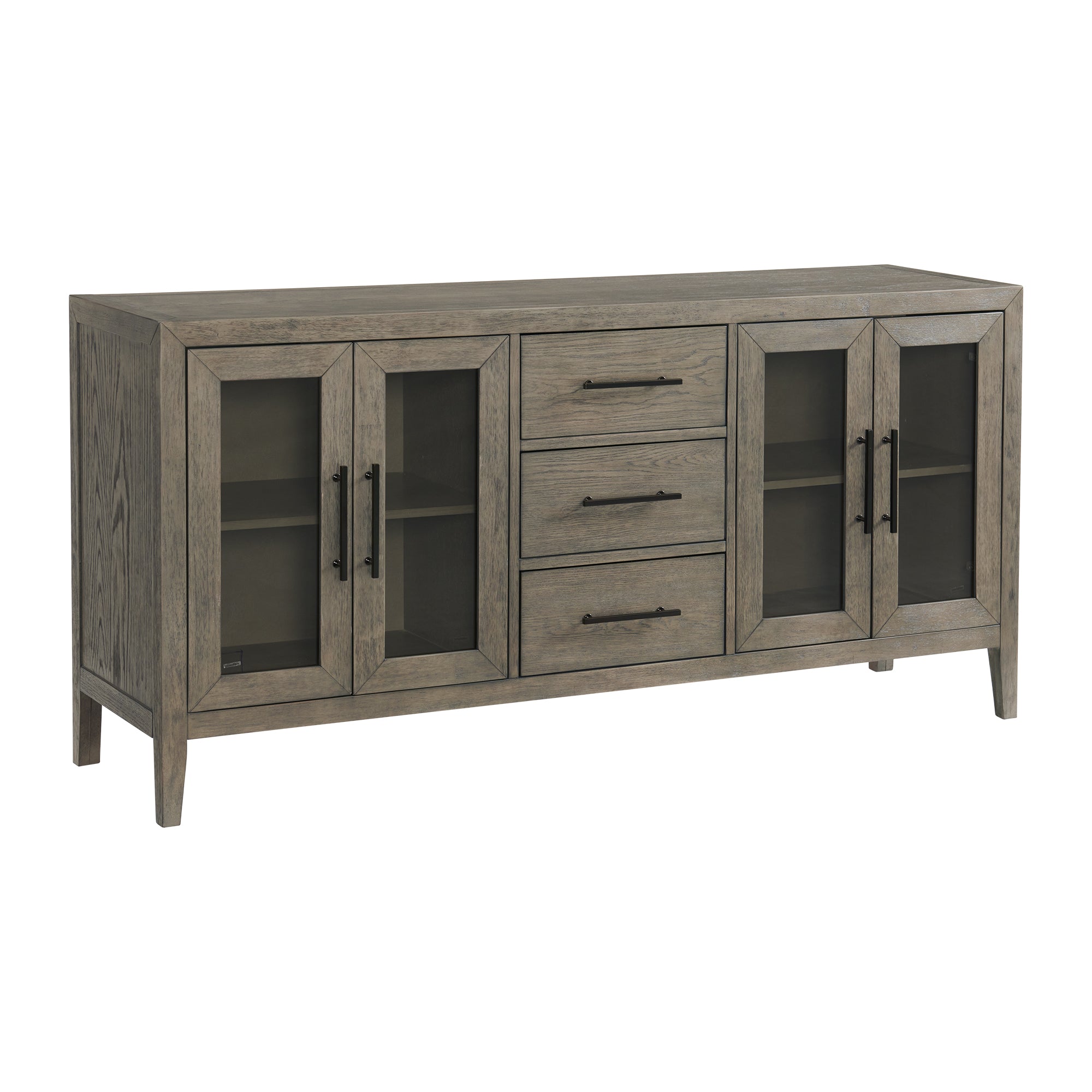 Versailles Contemporary Server in Grey