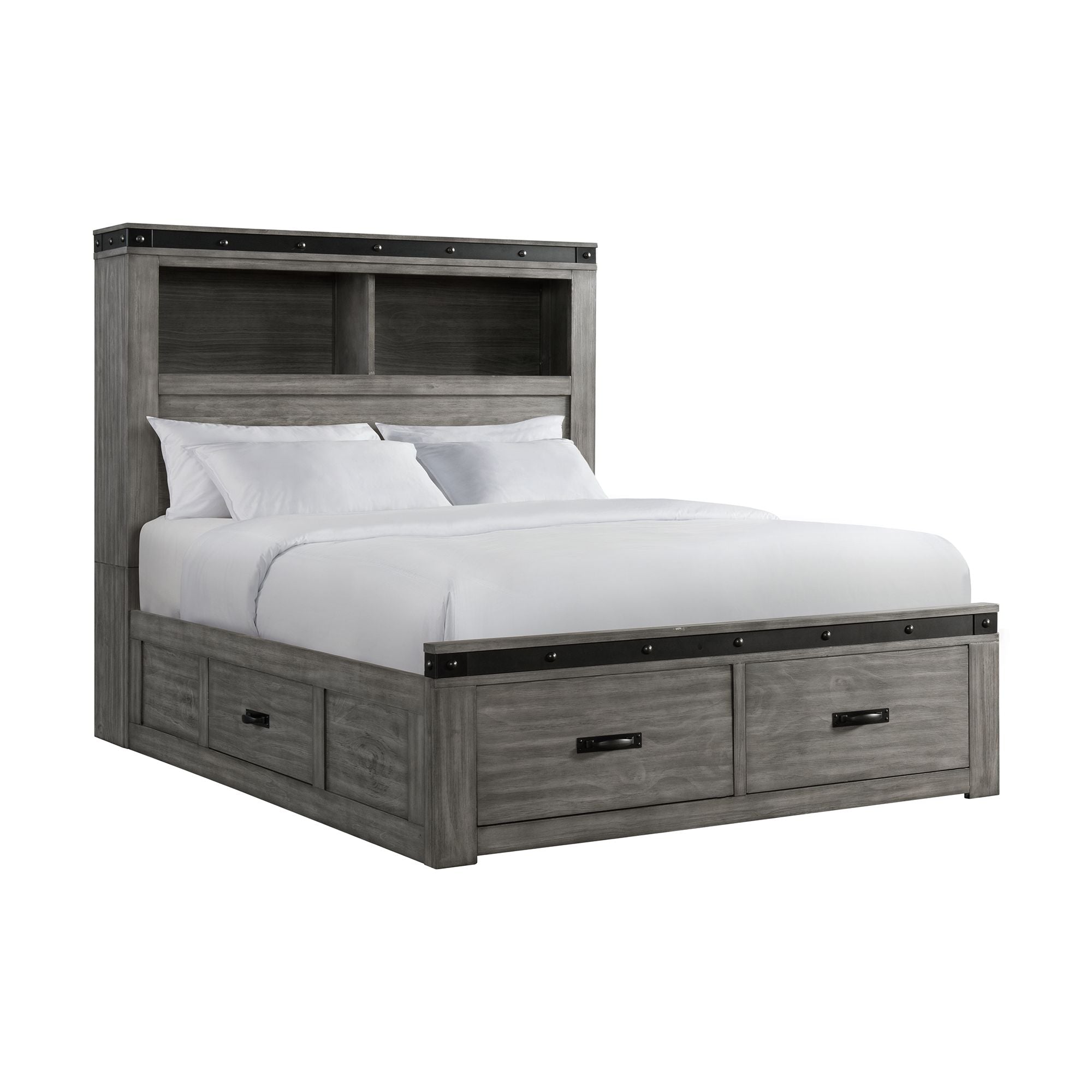 Wade Youth Full Platform Storage Bed