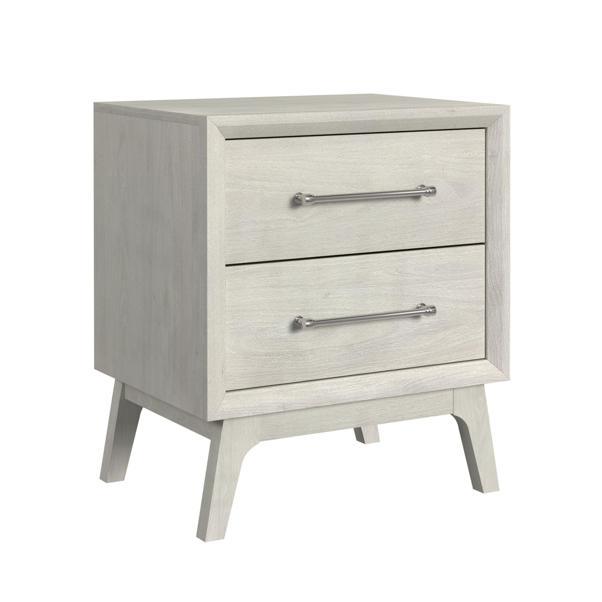 Westland 2-Drawer Nightstand in Almond