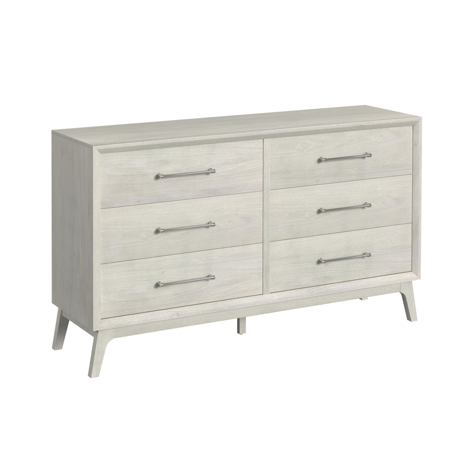 Westland 6-Drawer Dresser in Almond