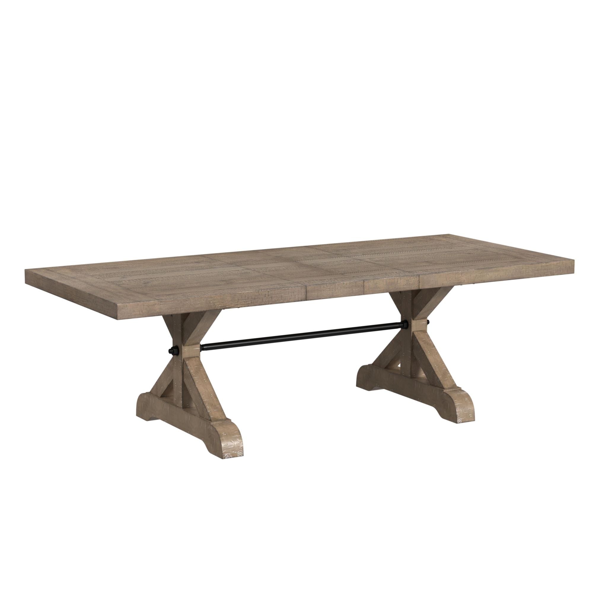 Yellowstone Dining Table with 2x12" Leaves in Grey