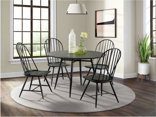 Keenan 5 pc Dining Set D-1850-8-Table and 4 chairs