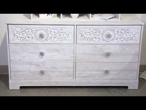 Signature Design by Ashley Paxberry 6-Drawer Dresser EB1811-131 EXTERNAL_VIDEO 1