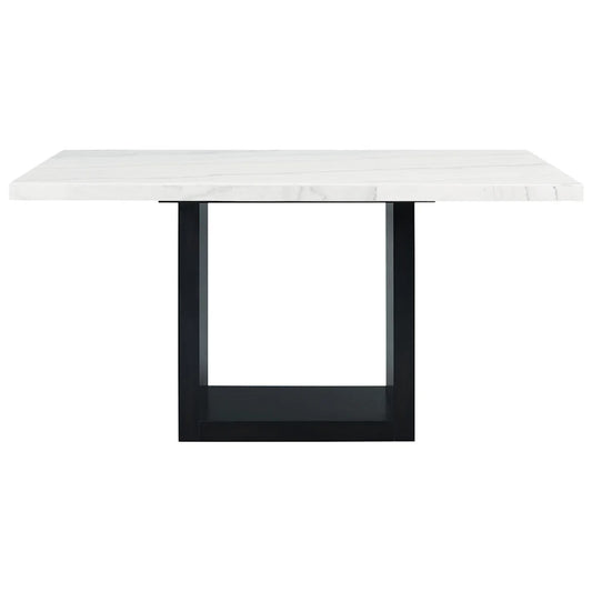 Valentino Marble Counter Height Table CVL500CTB/CVL500TT