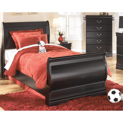 Signature Design by Ashley Huey Vineyard Twin Sleigh Bed B128-63/B128-62/B128-82