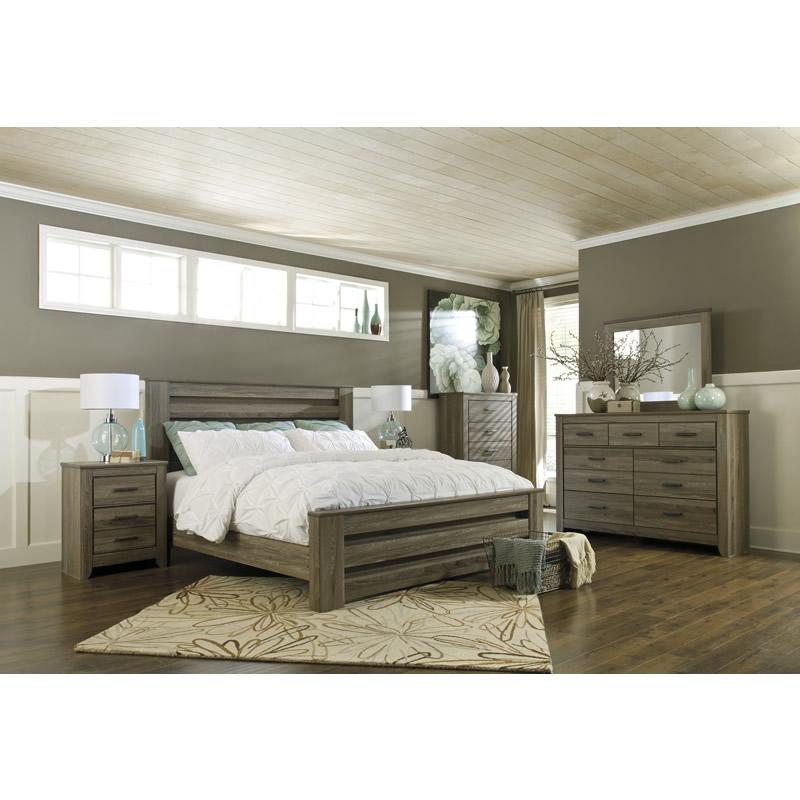 Signature Design by Ashley Zelen King Poster Bed B248-68/B248-66/B248-99