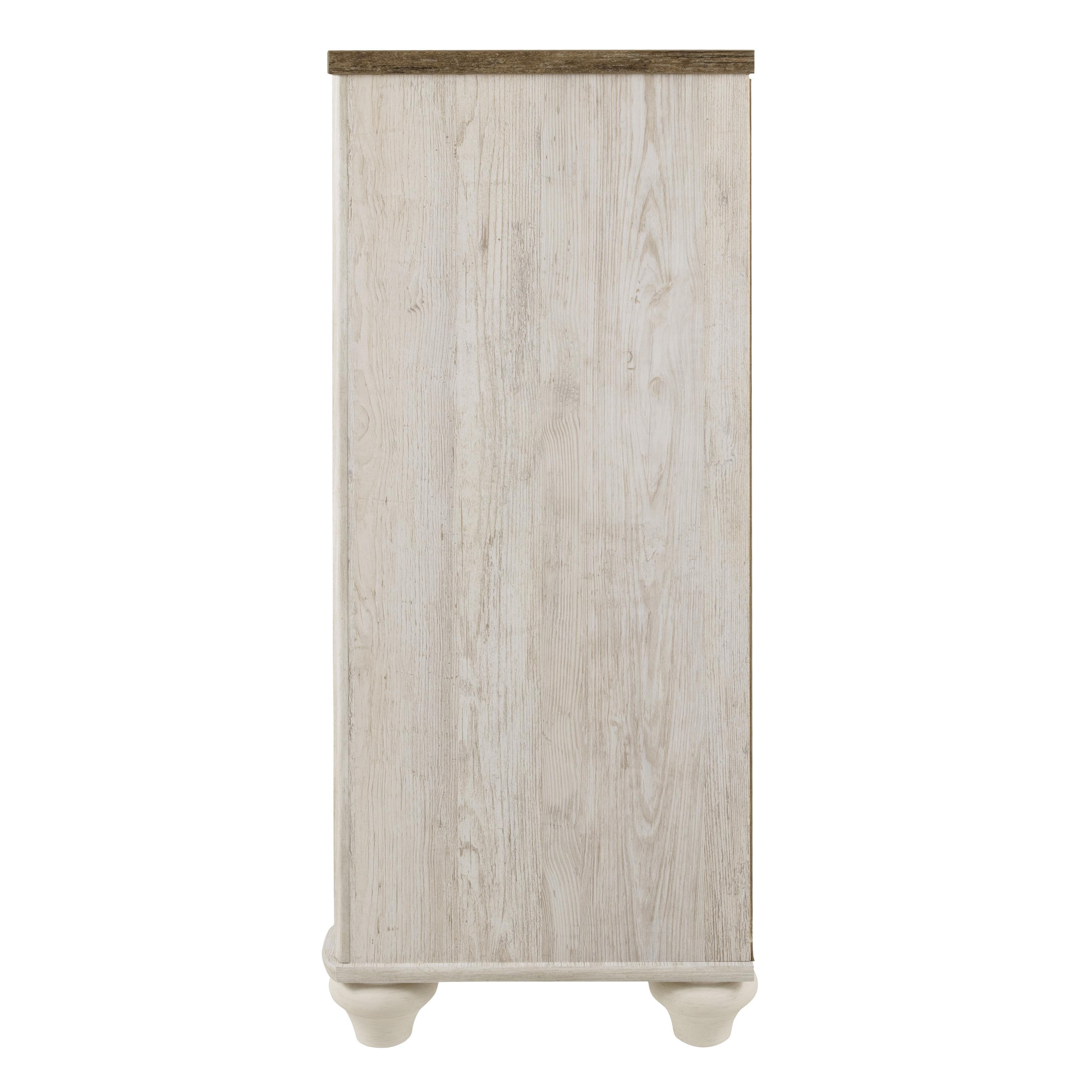 Signature Design by Ashley Willowton 6 Drawer Dresser B267 31 American Furniture of Slidell
