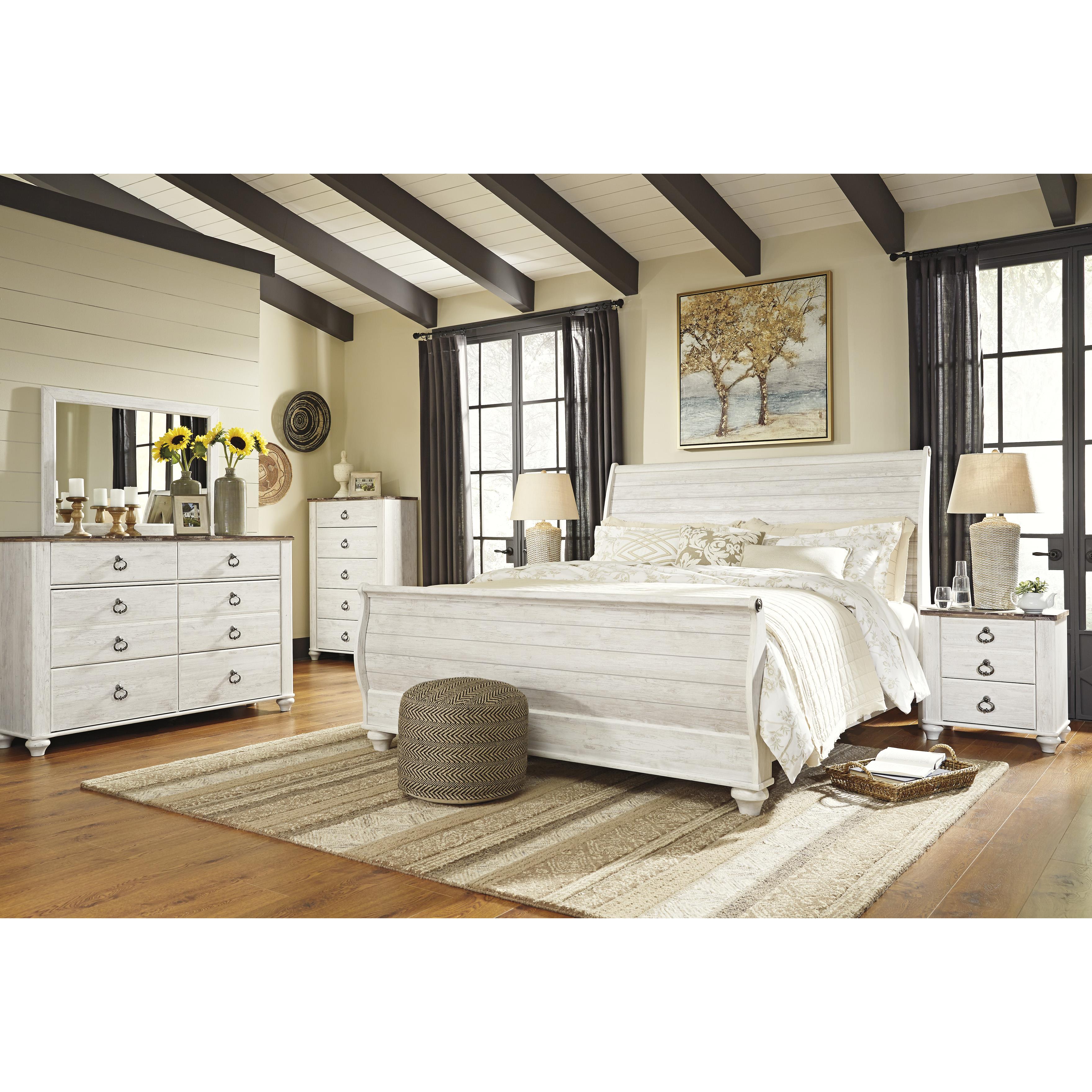 Signature Design by Ashley Willowton 5 Drawer Chest B267 46