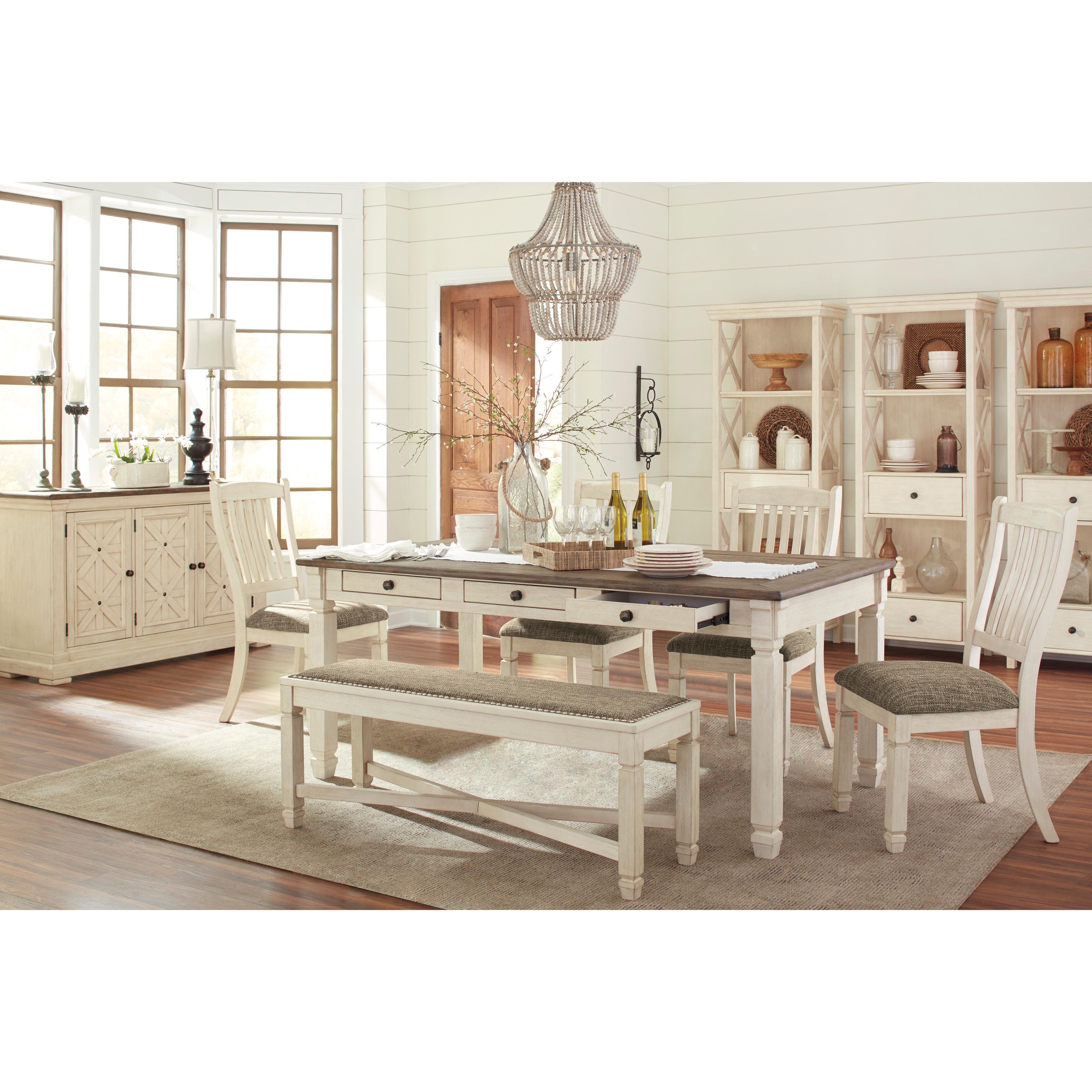 Signature Design by Ashley Bolanburg Dining Table D647-25