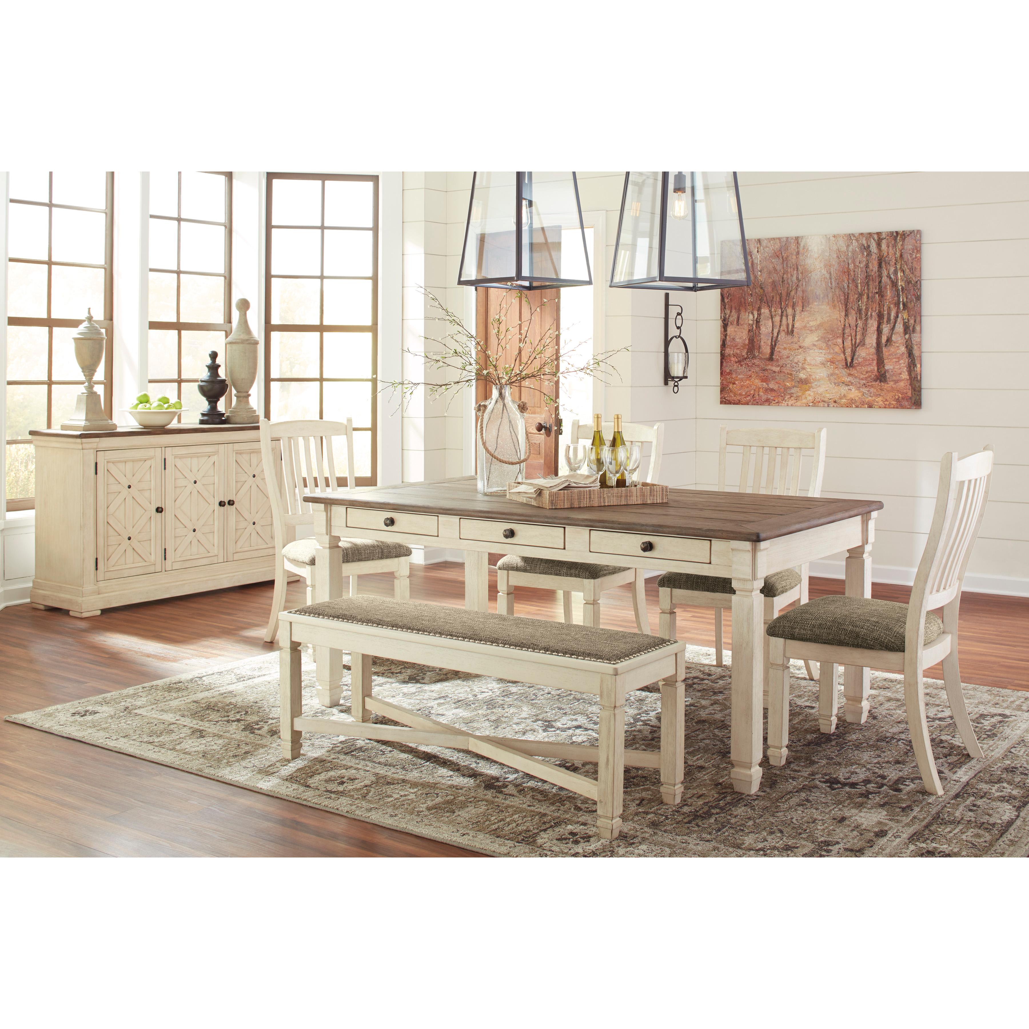 Signature Design by Ashley Bolanburg Dining Table D647-25