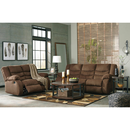 Signature Design by Ashley Tulen Reclining Fabric Loveseat 9860586