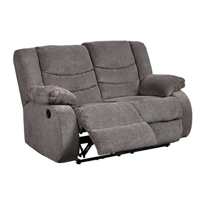 Signature Design by Ashley Tulen Reclining Fabric Loveseat 9860686