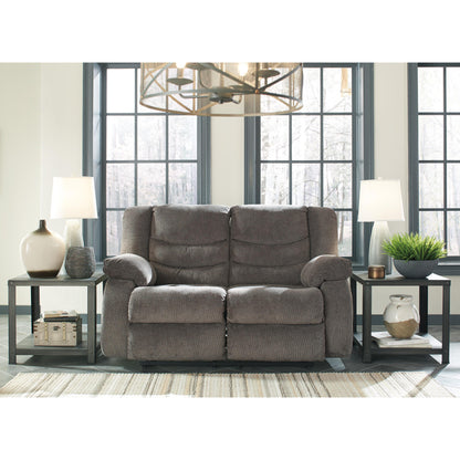 Signature Design by Ashley Tulen Reclining Fabric Loveseat 9860686