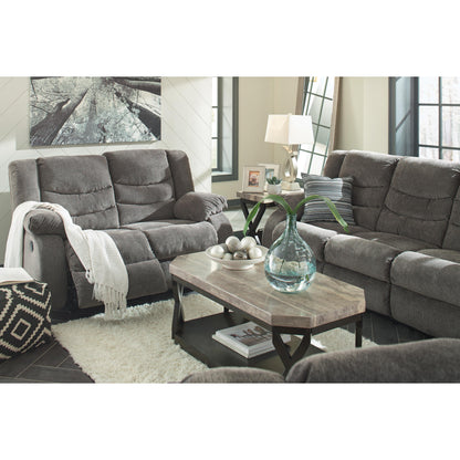 Signature Design by Ashley Tulen Reclining Fabric Loveseat 9860686