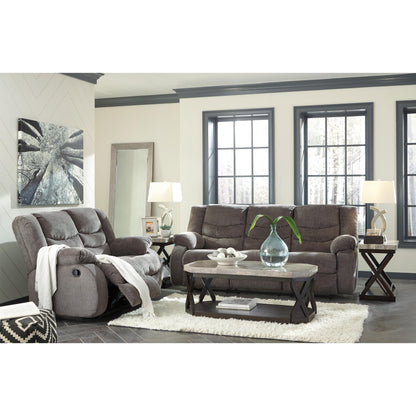 Signature Design by Ashley Tulen Reclining Fabric Loveseat 9860686