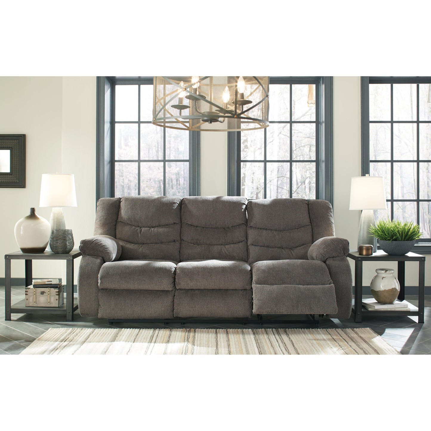 Signature Design by Ashley Tulen Reclining Fabric Sofa 9860688