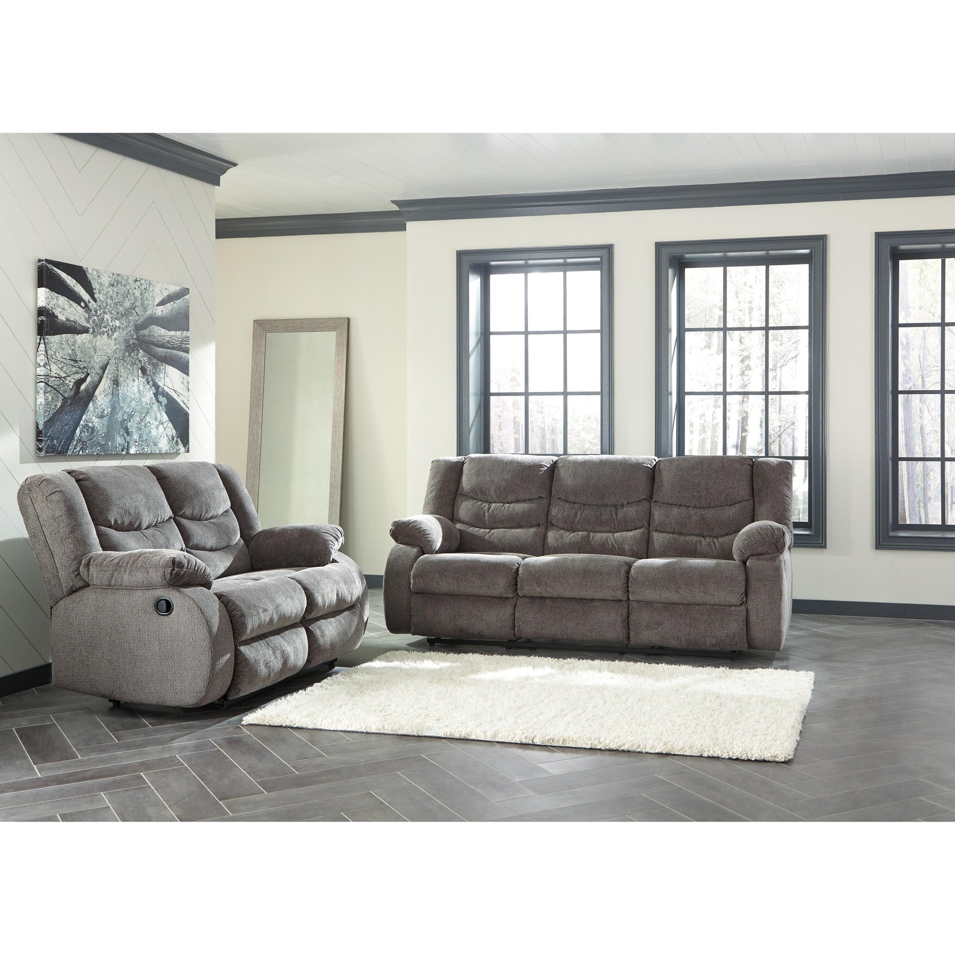 Signature Design by Ashley Tulen Reclining Fabric Sofa 9860688