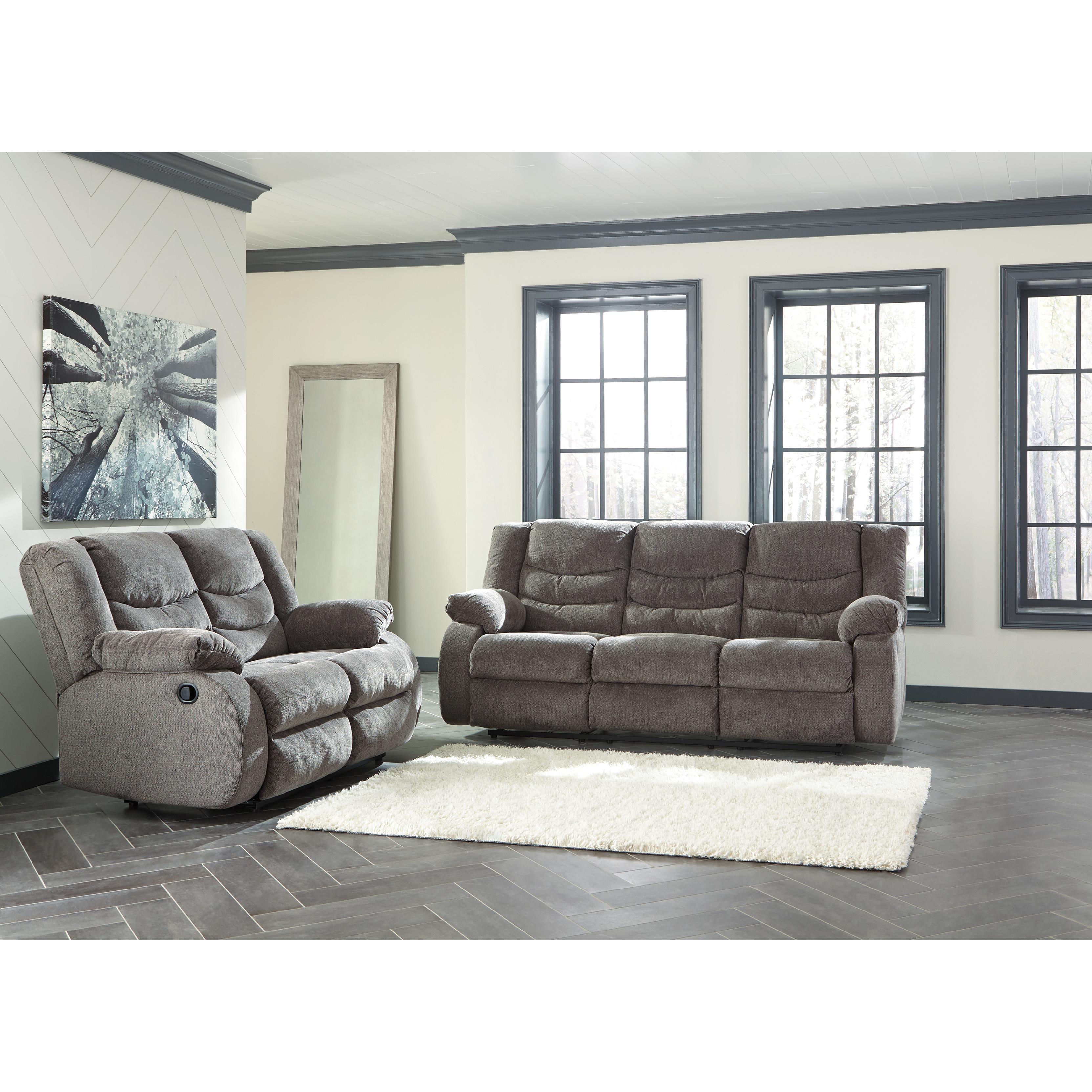 Signature Design by Ashley Tulen Reclining Fabric Sofa 9860688